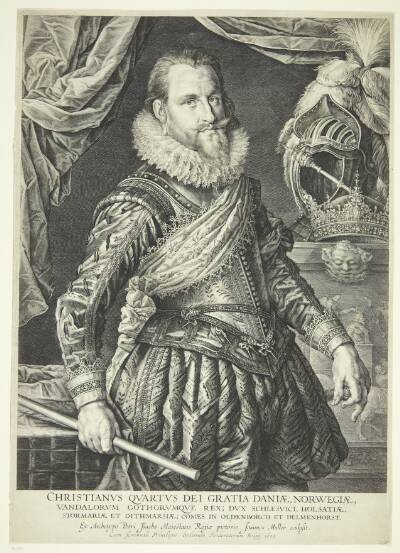 Portræt af Christian IV