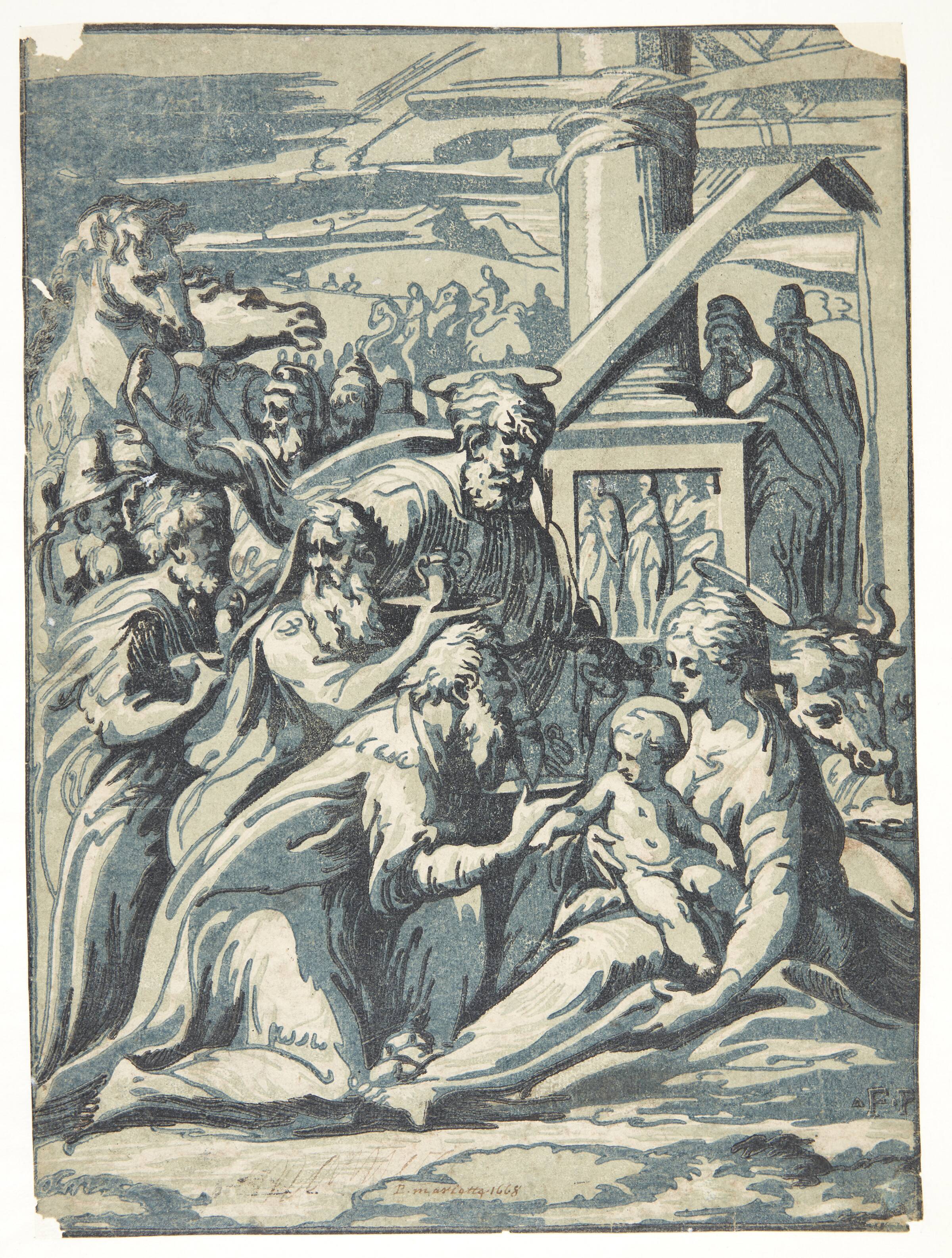 Kongernes tilbedelse, Nicolò Vicentino, 1510-1550