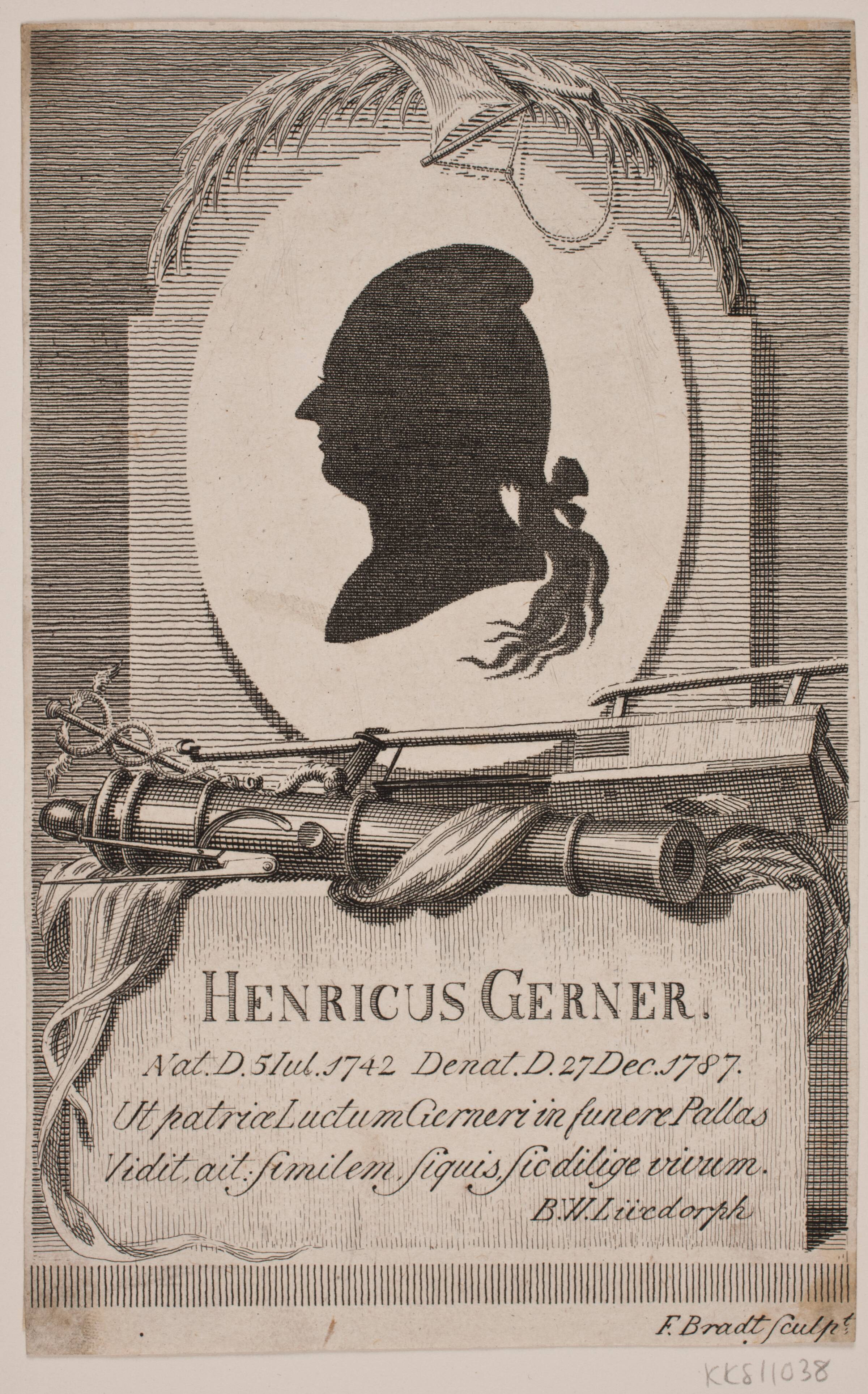 Henrik Gerner, Bradt, F.L., 1787-1886