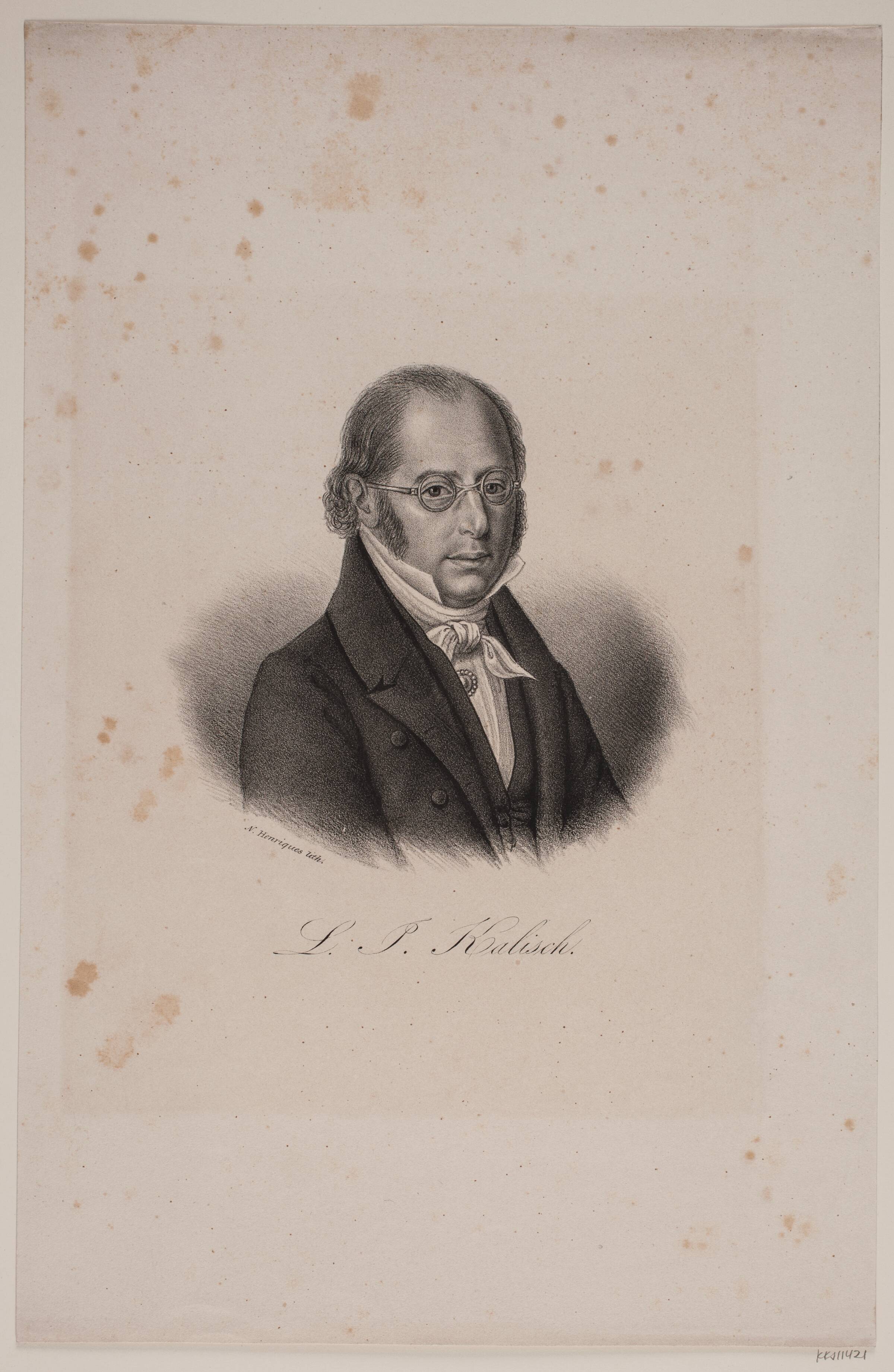 Levin Isaac Kalisch, Nathan Henriques, 1820-1846