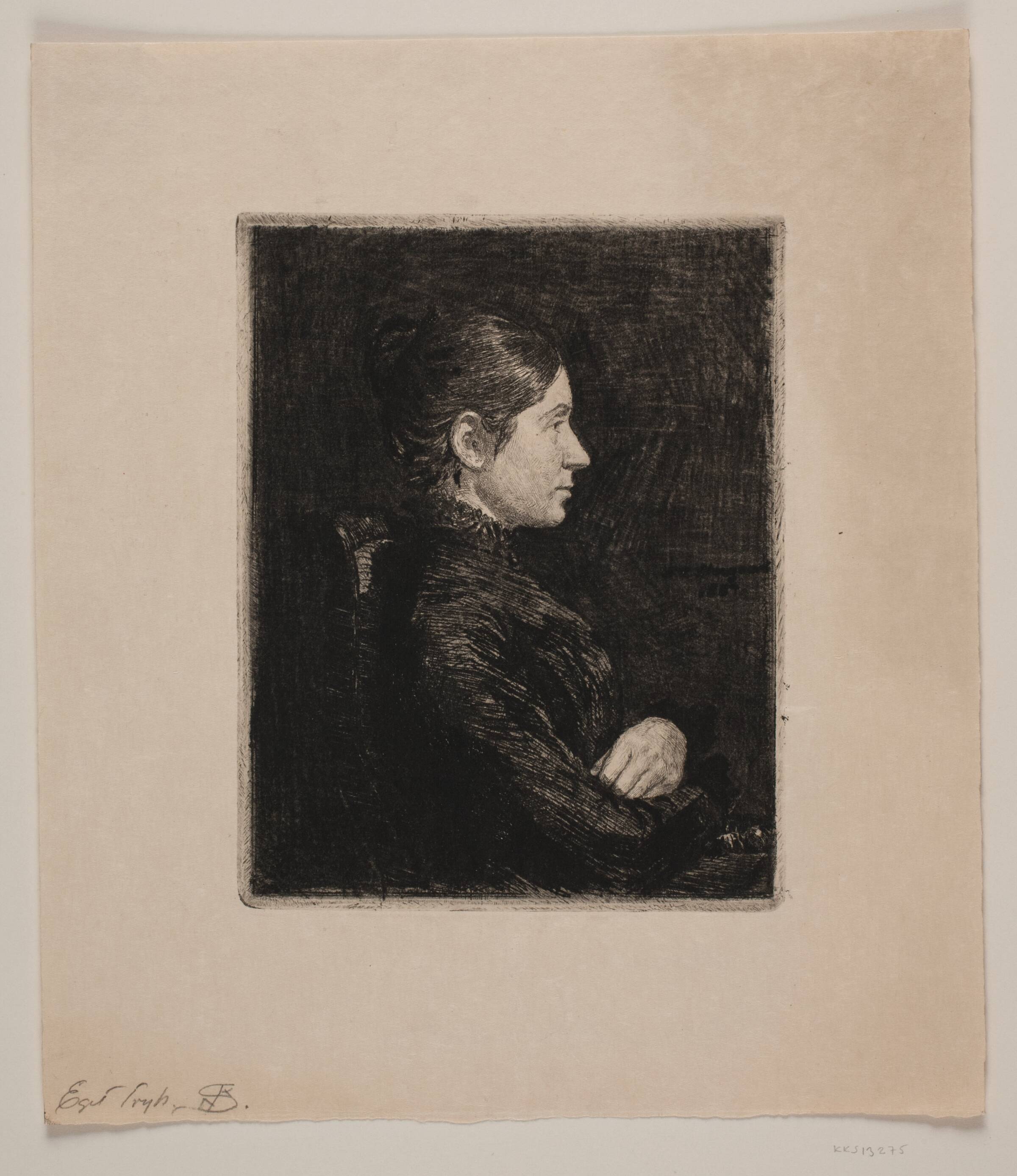 Faster Cathrine, Niels Skovgaard, 1884