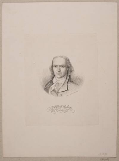 Portræt af P. A. Heiberg