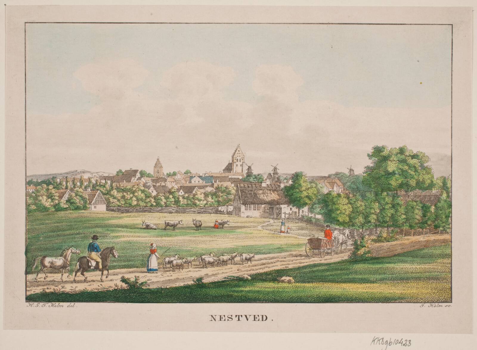 Næstved, Jens Holm, 1826
