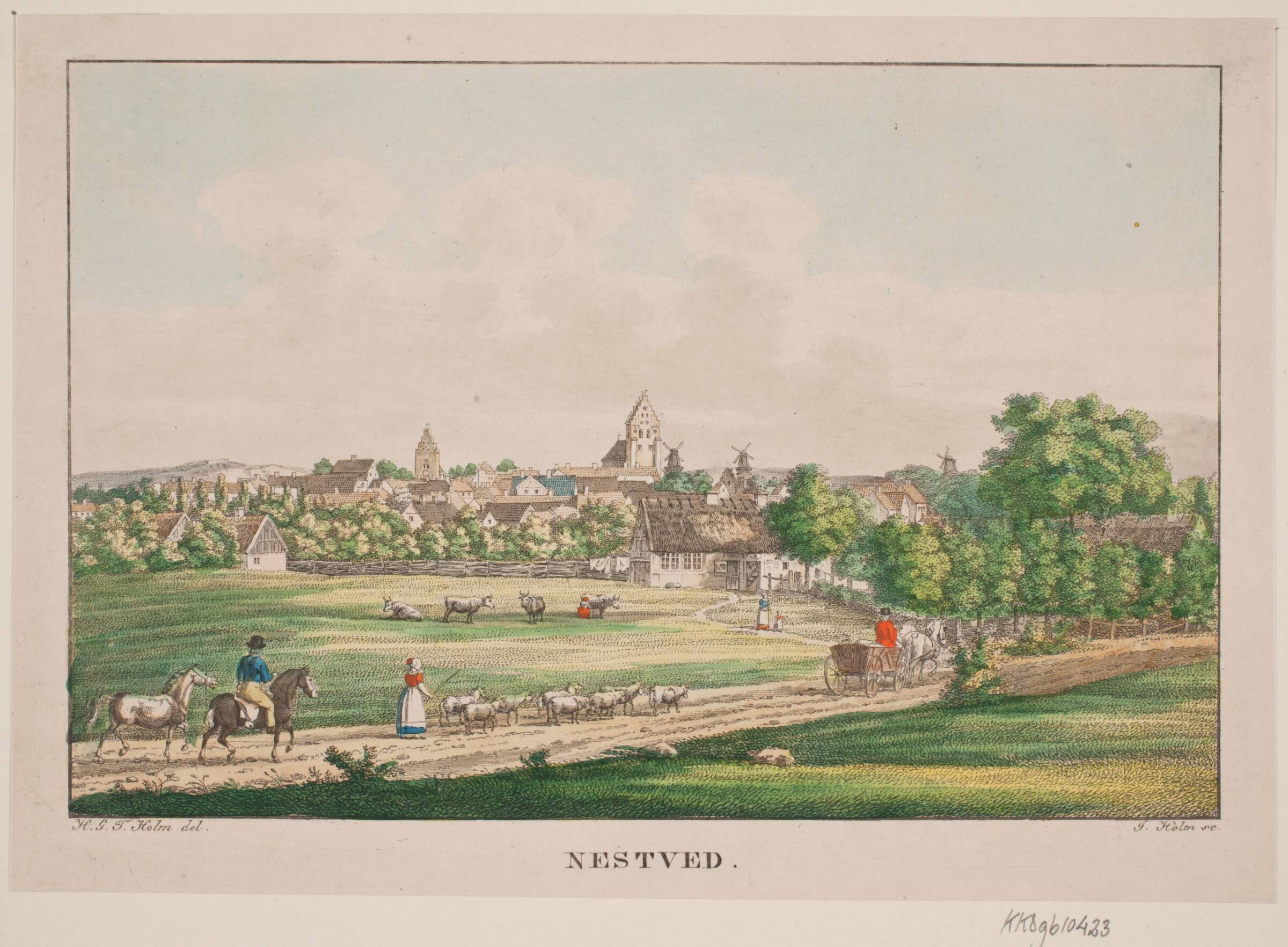 Næstved, Jens Holm, 1826