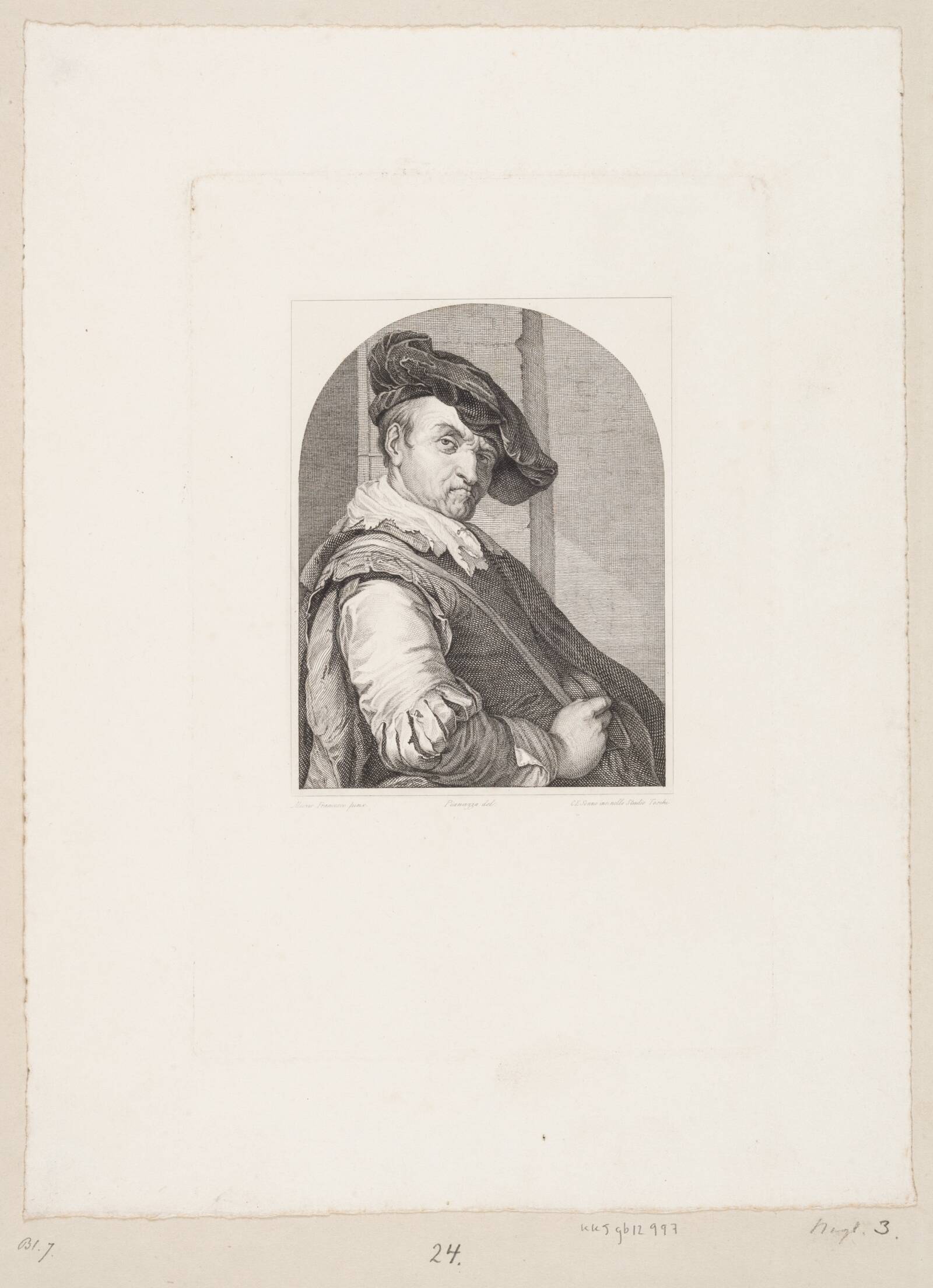 Ghirandolaspilleren, Edvard Sonne, 1836-1840