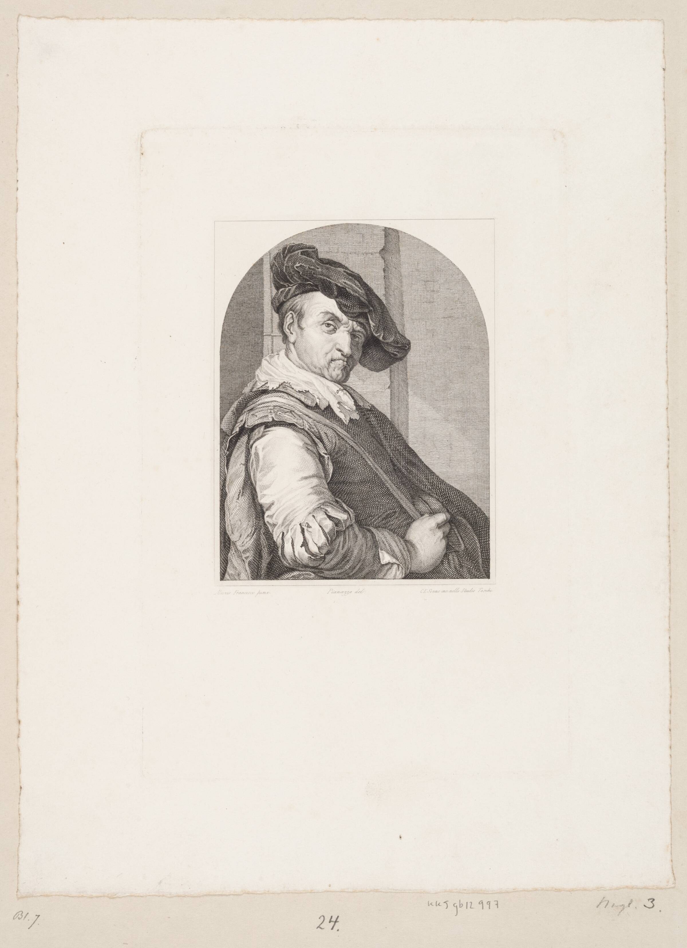 Ghirandolaspilleren, Edvard Sonne, 1836-1840