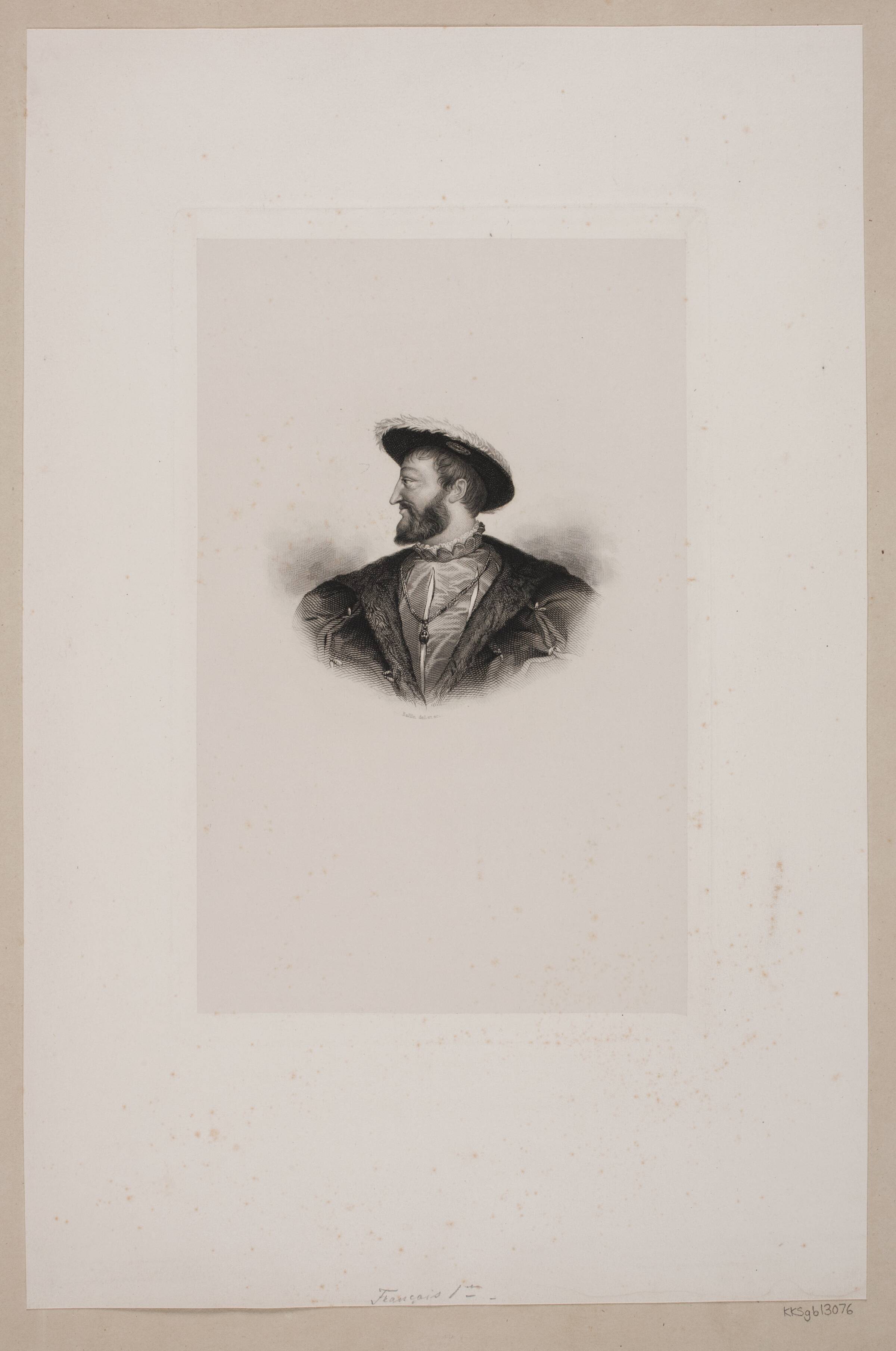 Frants 1. af Frankrig, Joel Ballin, 1822-1885