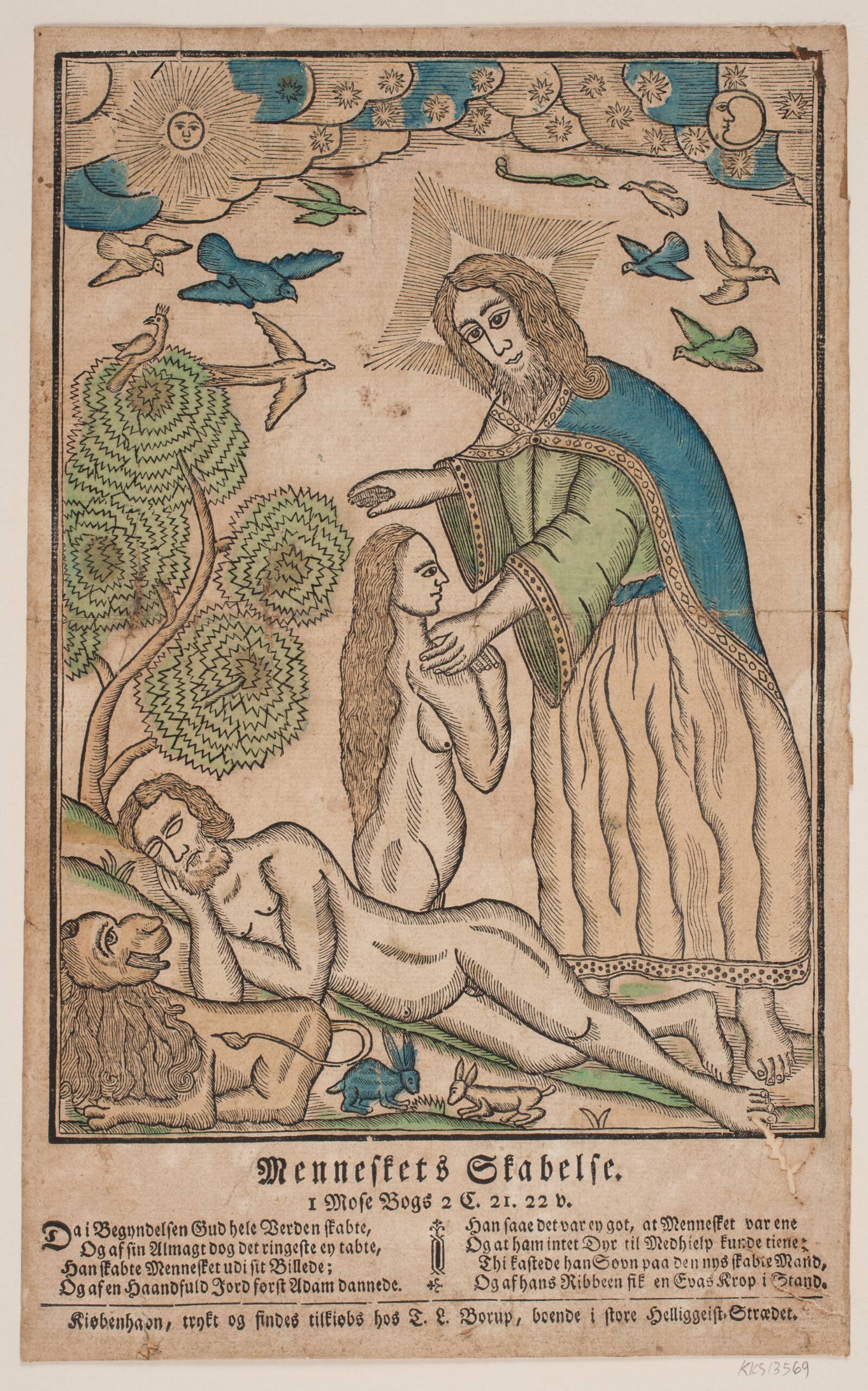 Menneskets skabelse, Ubekendt, 1750-1770
