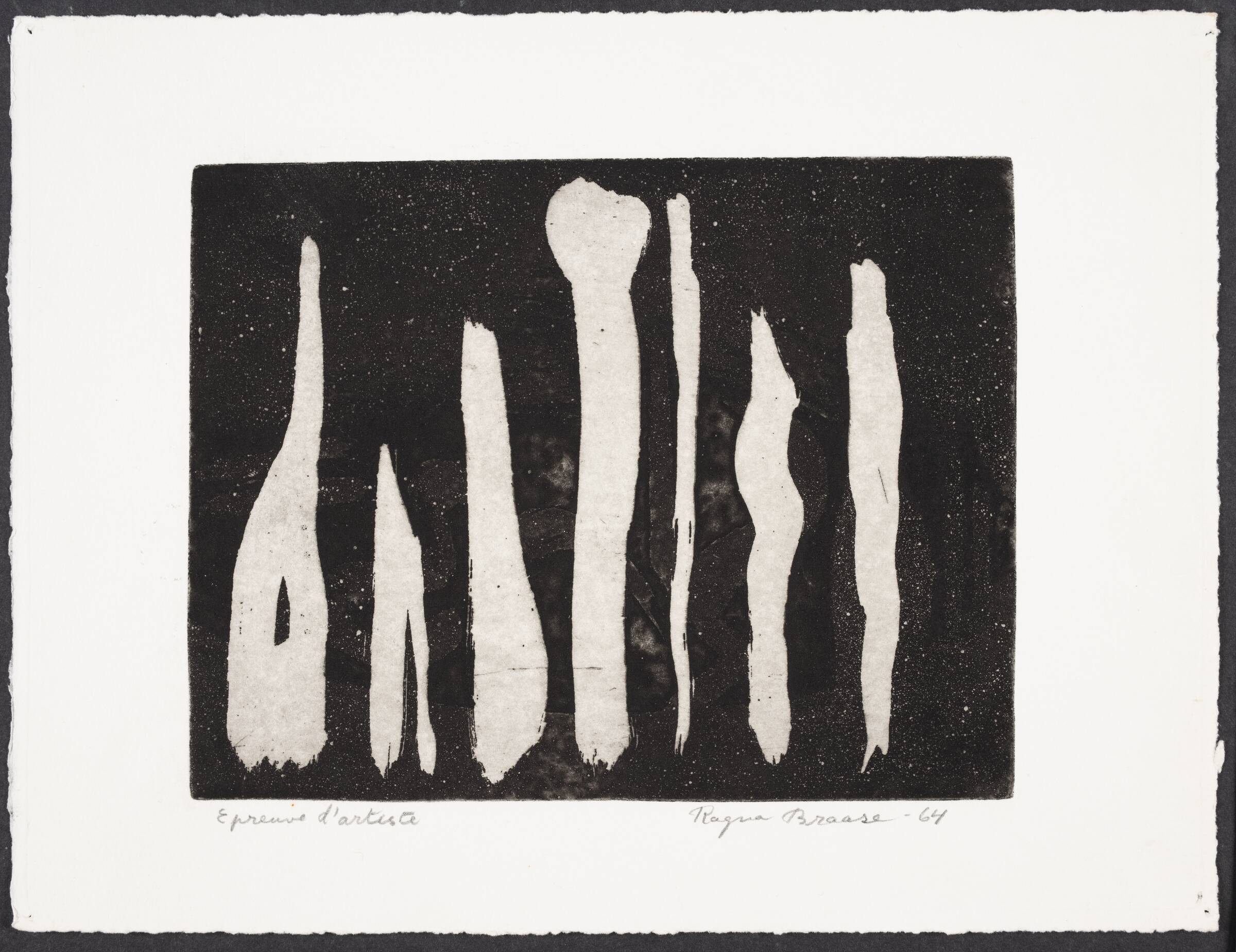 Uden titel, Ragna Braase, 1964