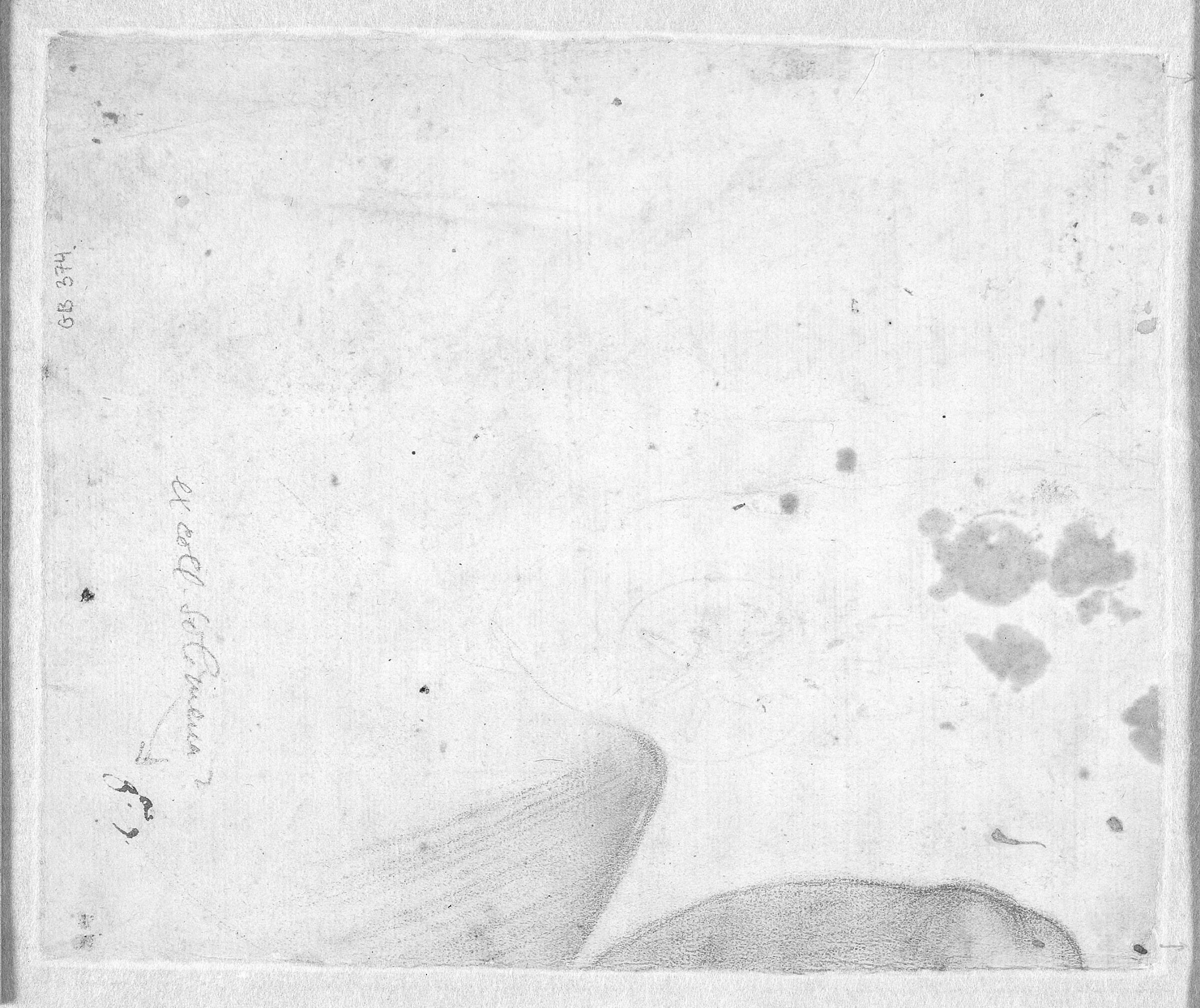 Fragment af et ikke identificeret motiv, Francesco Solimena, 1690-1699