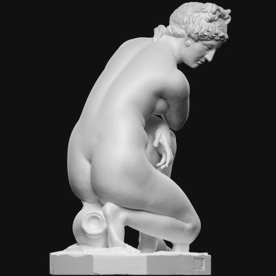 Knælende Venus