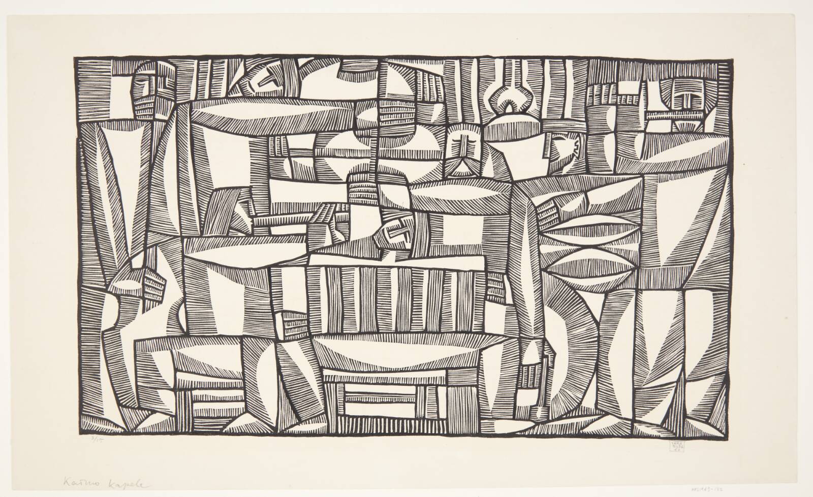 Figurkomposition, Arūnas Tarabilda, 1966
