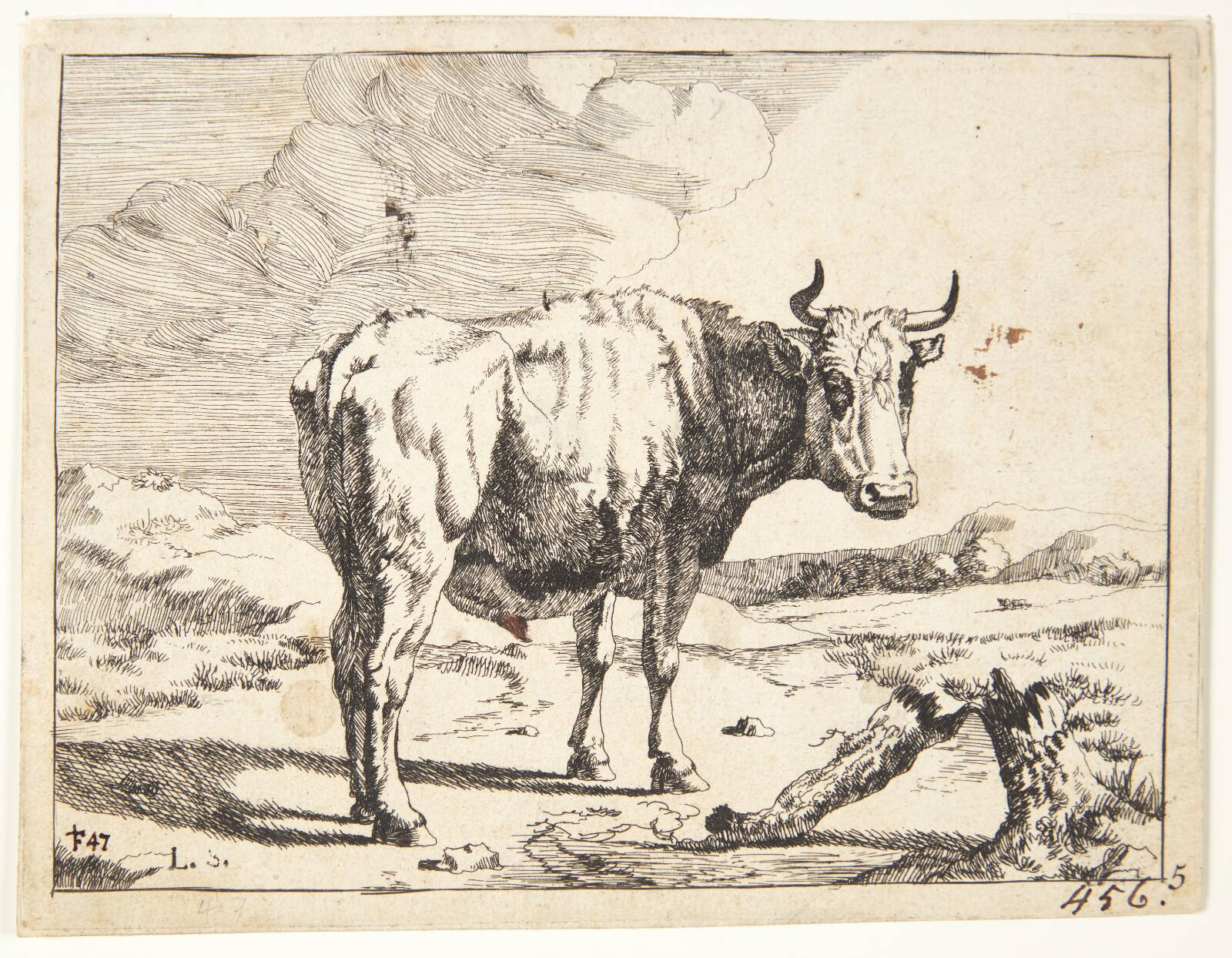 Stående stud, Marcus de Bye, 1638-1690