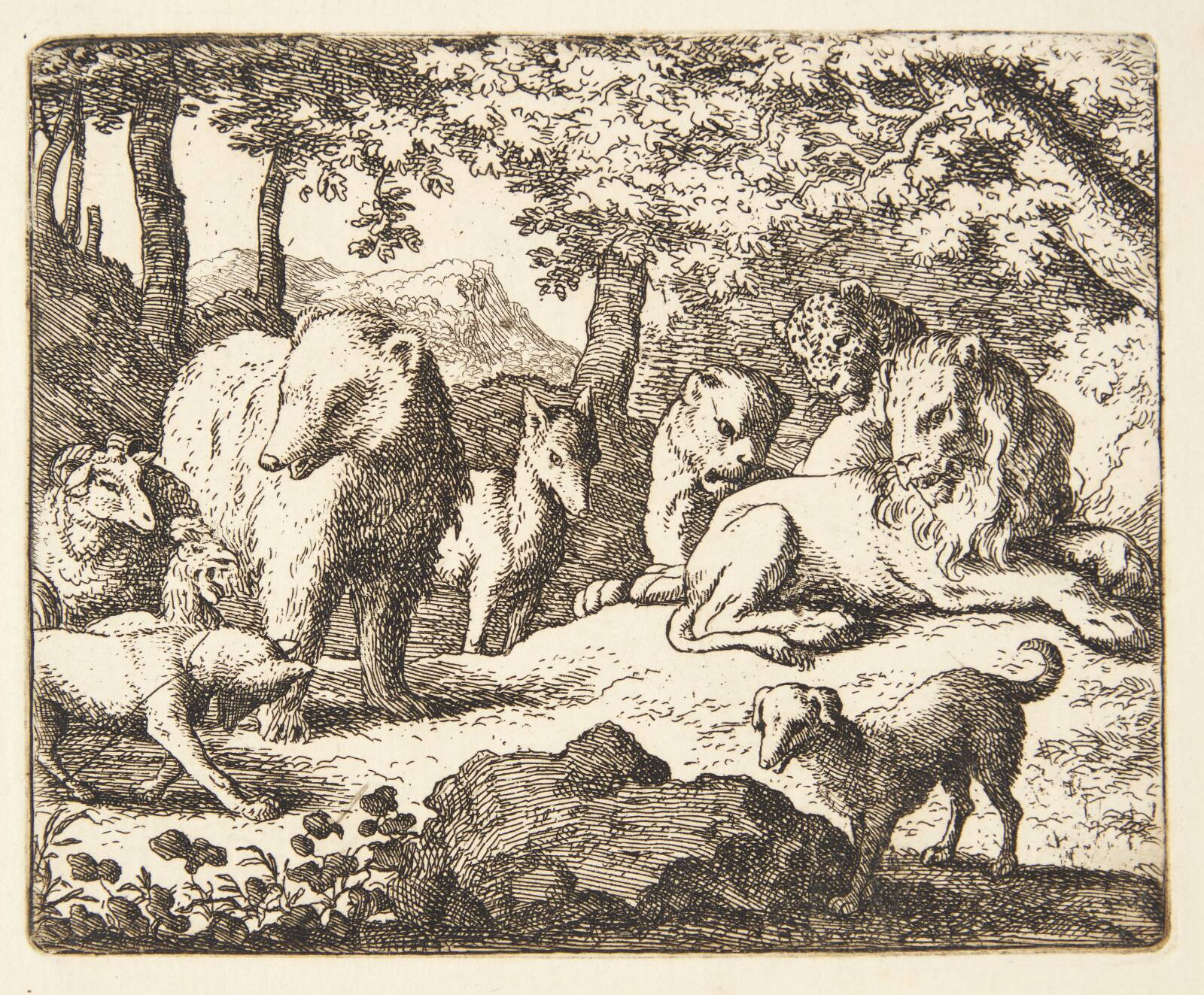 Dommen udsættes, Allaert van Everdingen, 1621-1675
