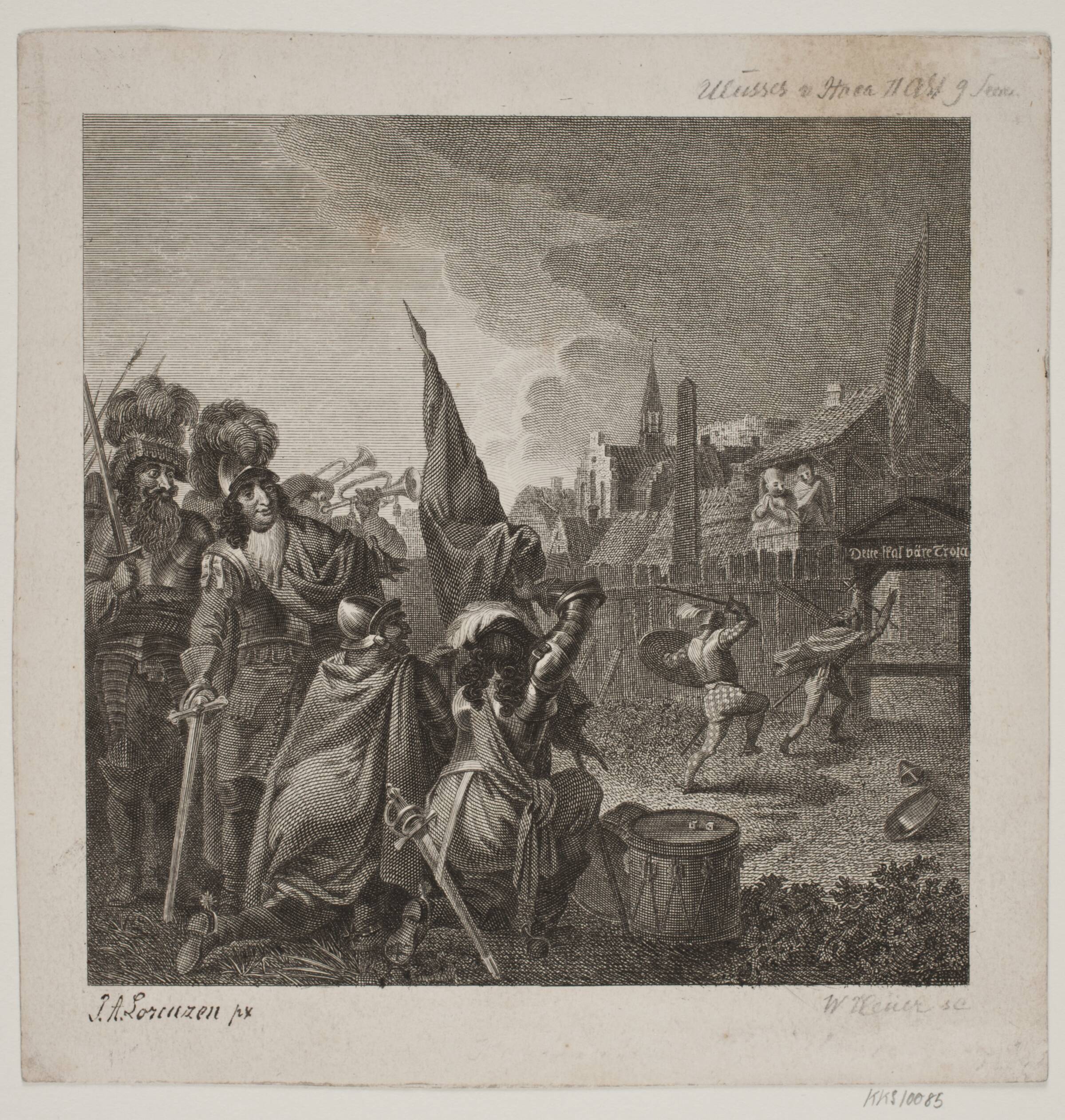 Ulysses von Ithacia, II akt, 9. scene, WIlhelm Heuer, 1715-1814