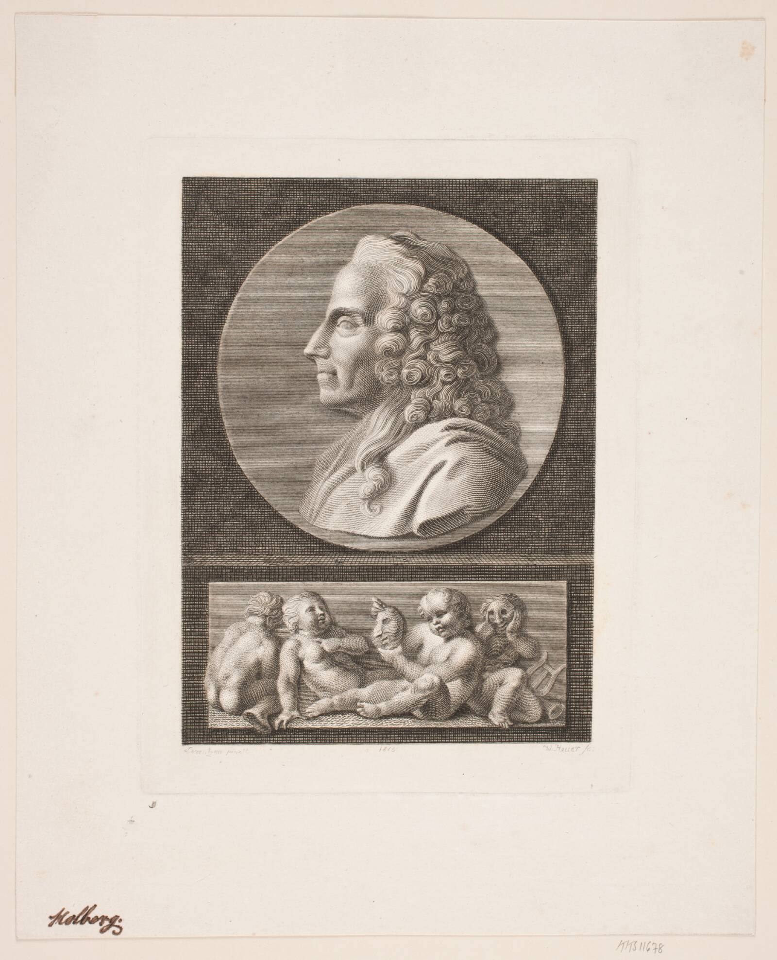 Ludvig Holberg, WIlhelm Heuer, 1816