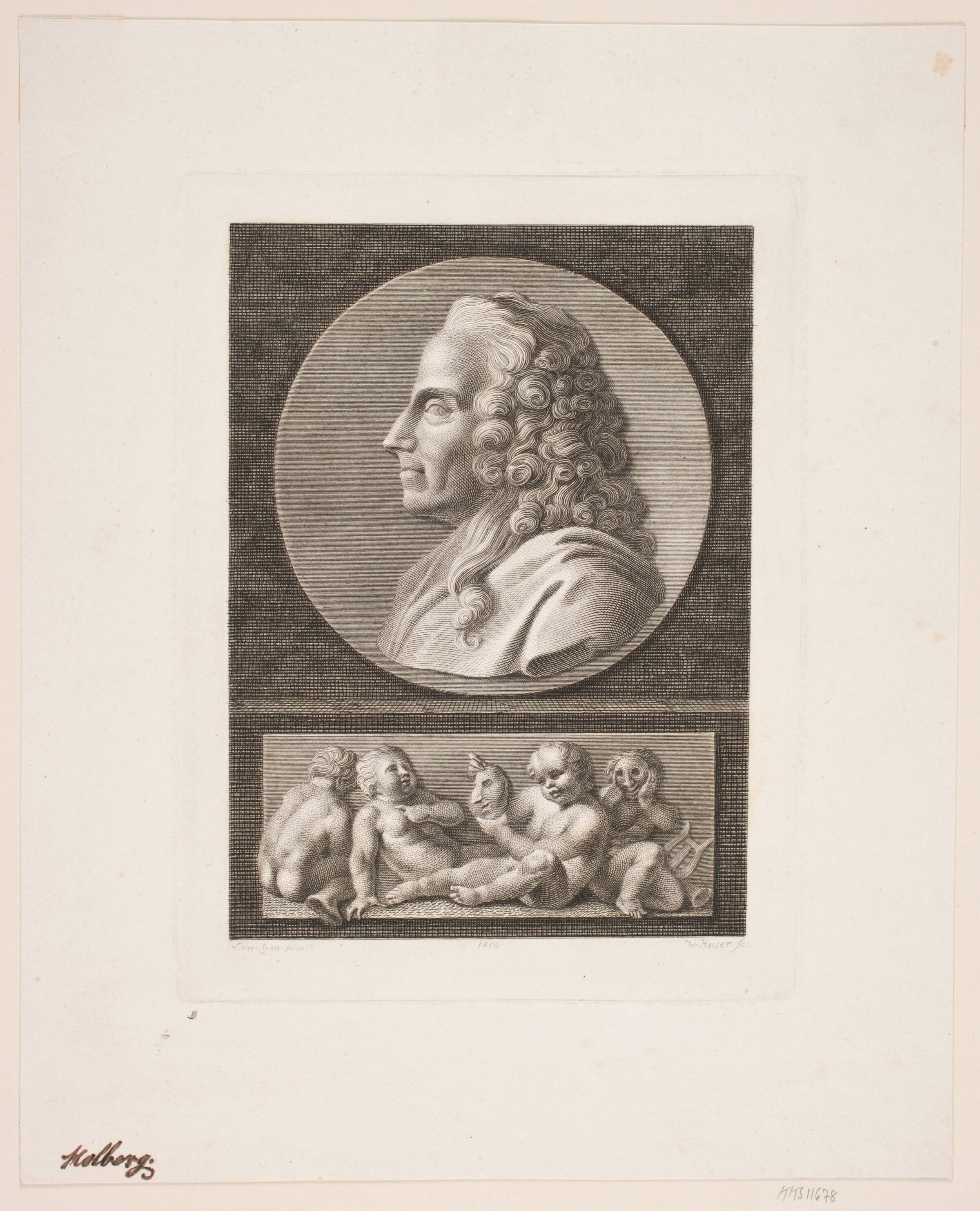 Ludvig Holberg, WIlhelm Heuer, 1816