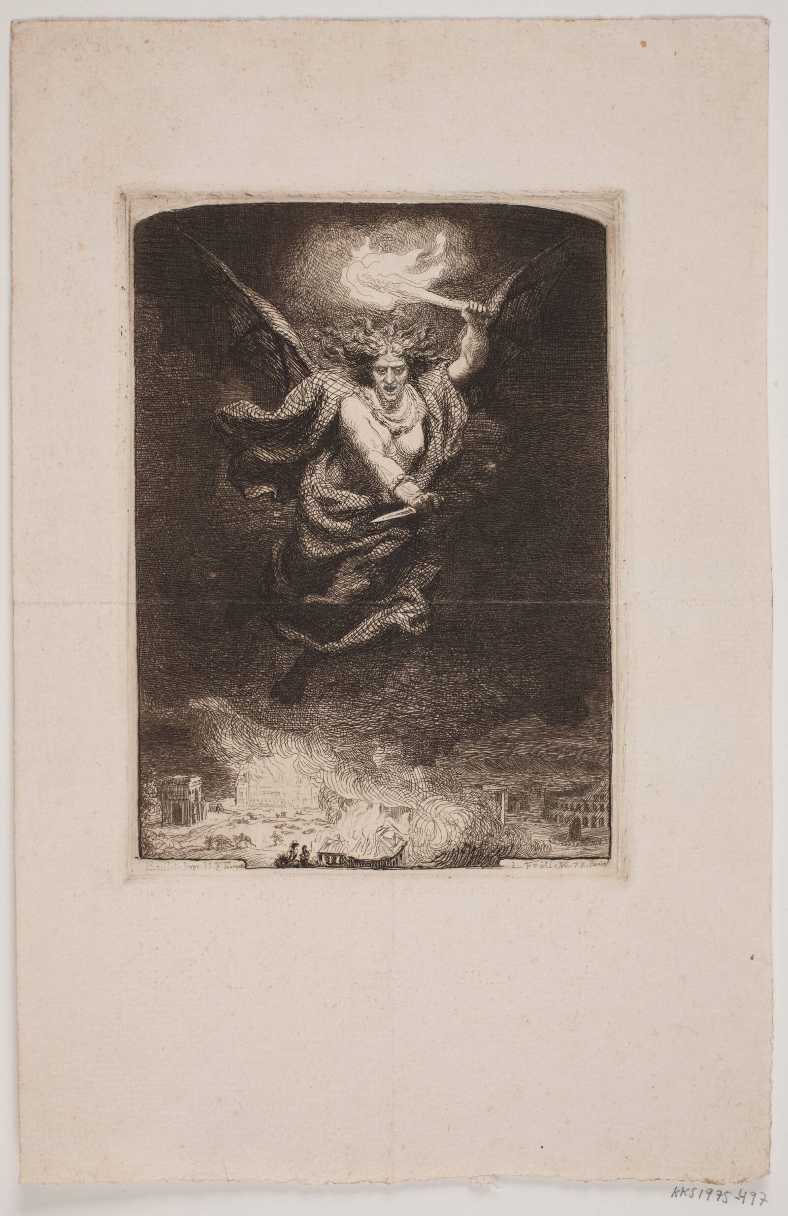 Revolutionen, Lorenz Frølich, 1873