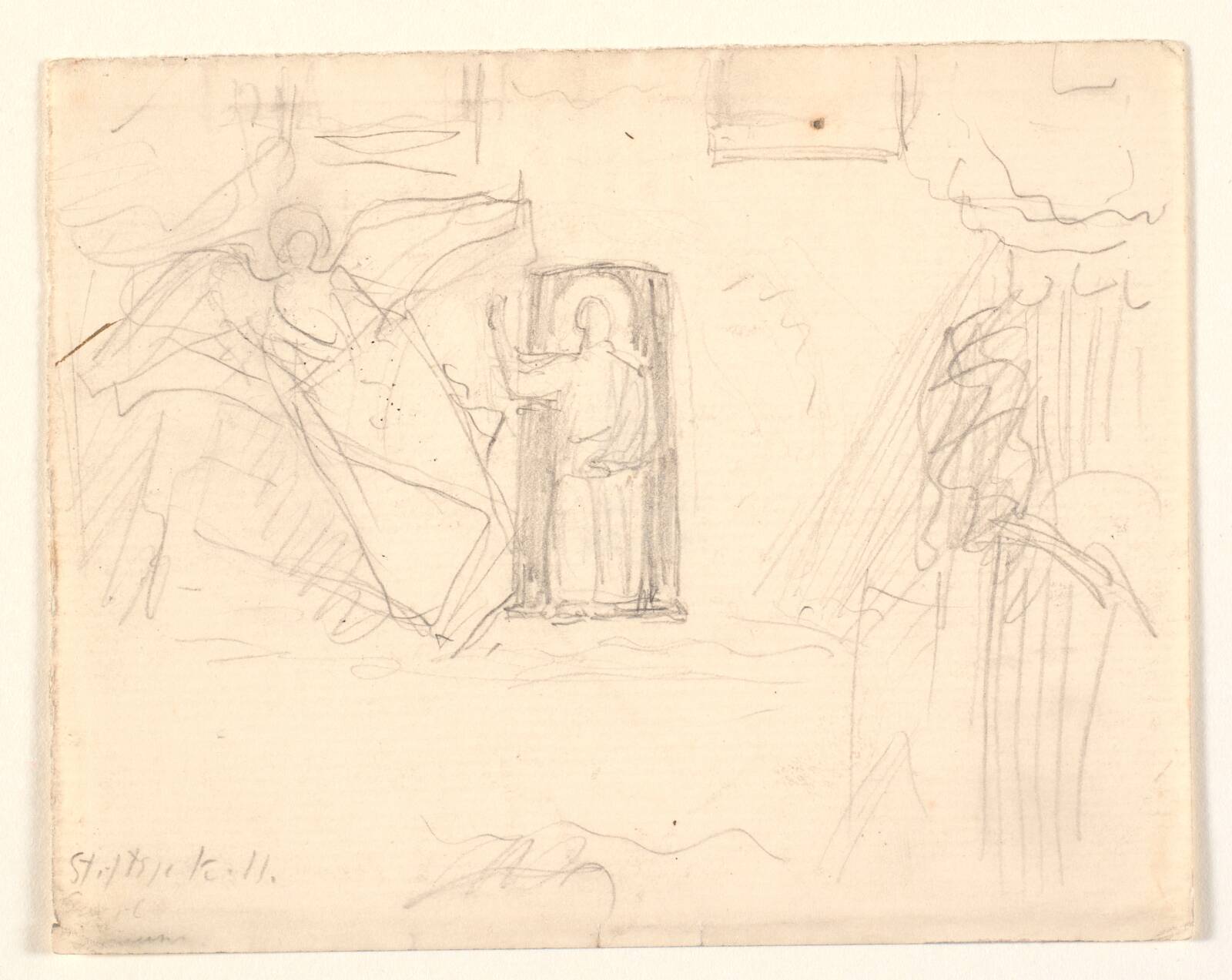 Opstandelsen, Joakim Skovgaard, 1895-1896