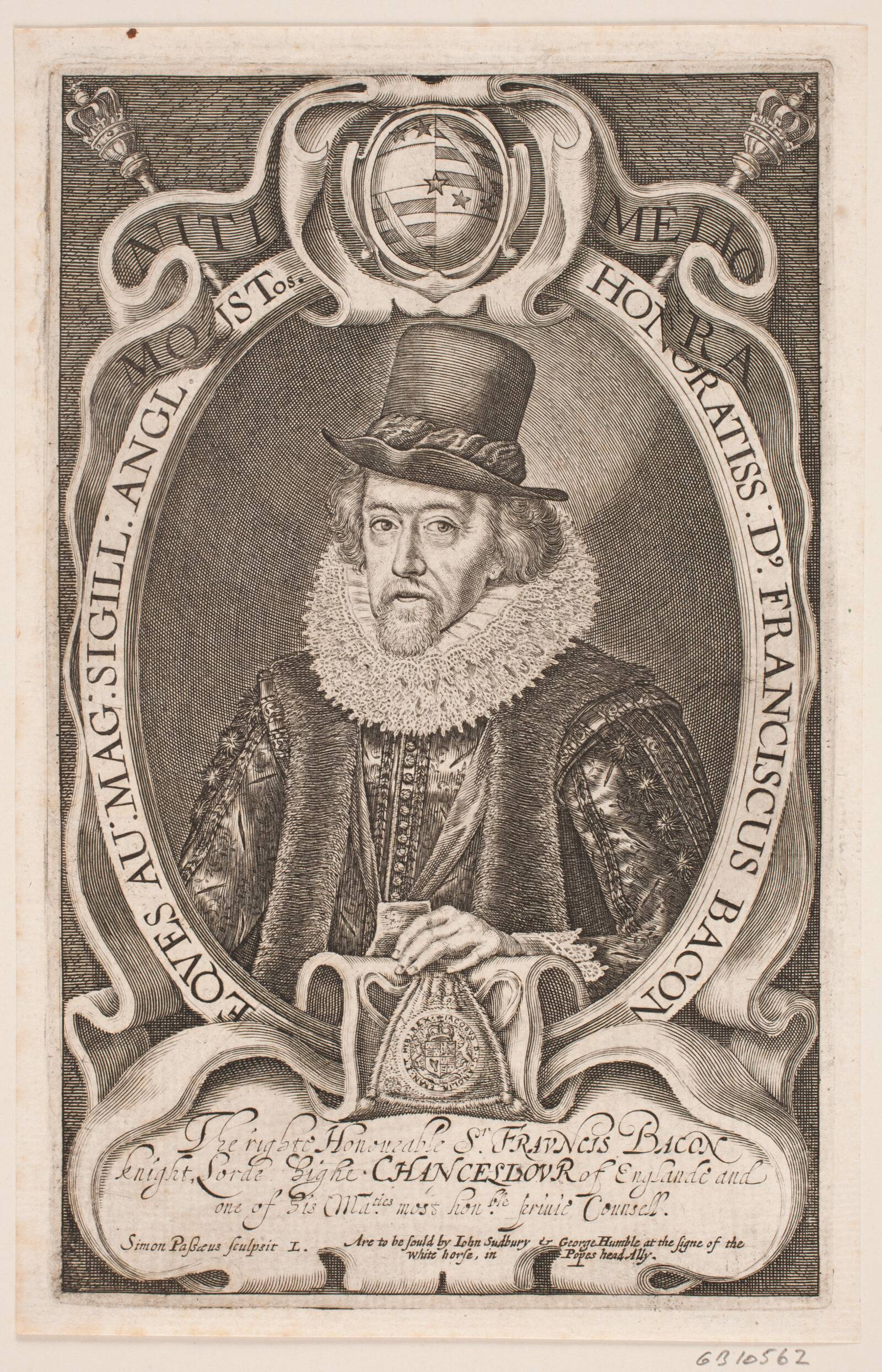 Francis Bacon, Simon de Pas, 1615-1621