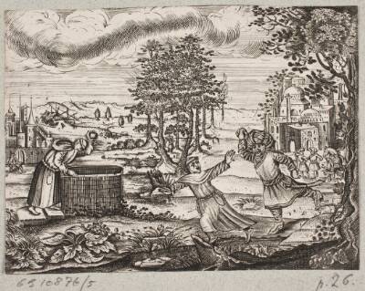 Illustration til Adam Olearius, “Persianischer Rosenthal von einem Sinnreichen Poeten Schich Saadi […]”, Schleswig 1660