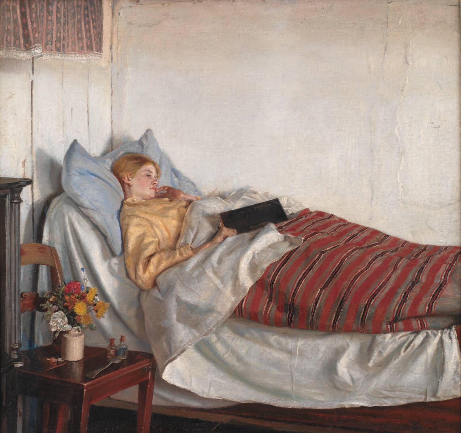 The Sick Girl, by Michael Ancher, 1882