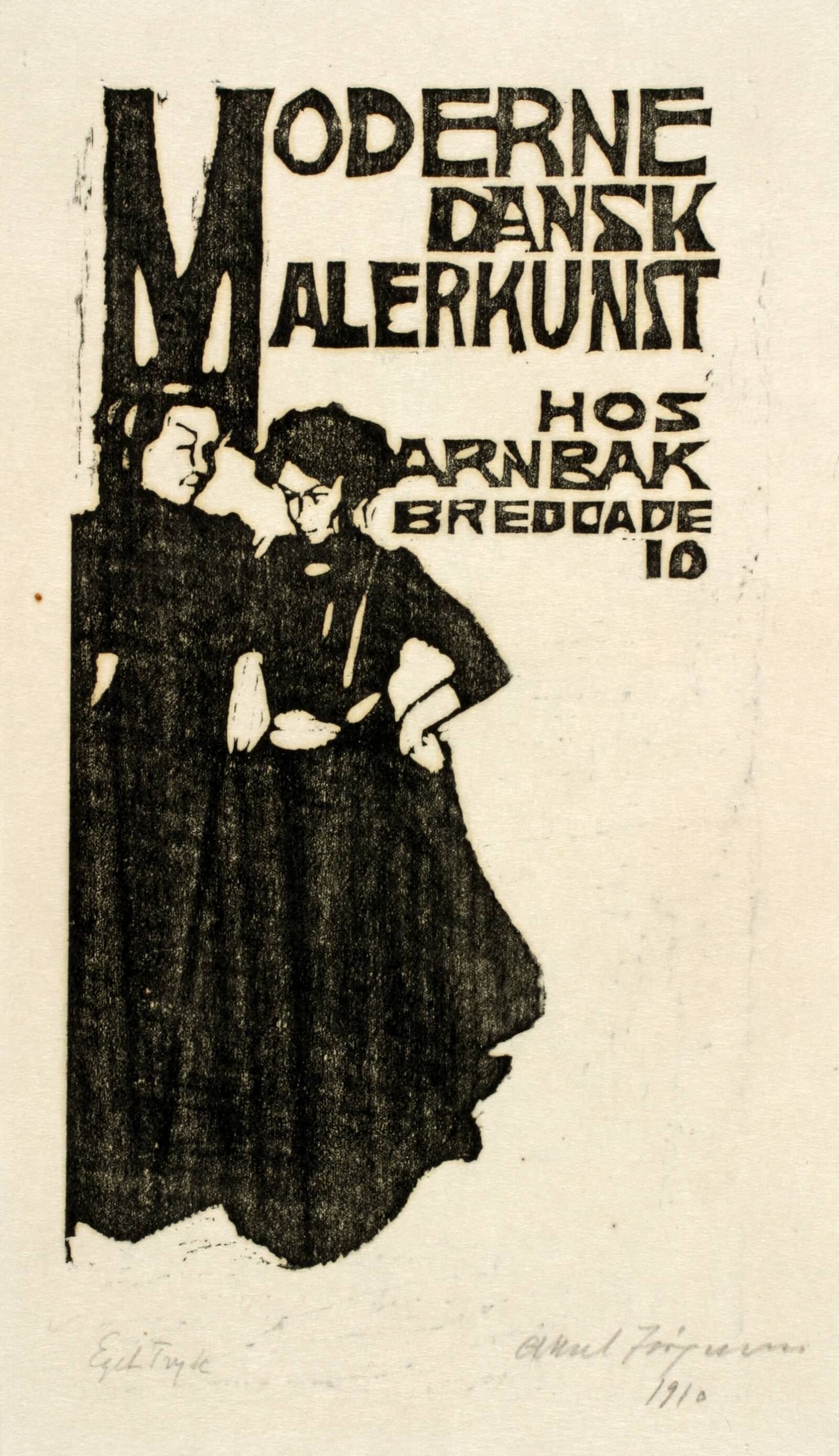Moderne dansk Malerkunst, Aksel Jørgensen, 1910