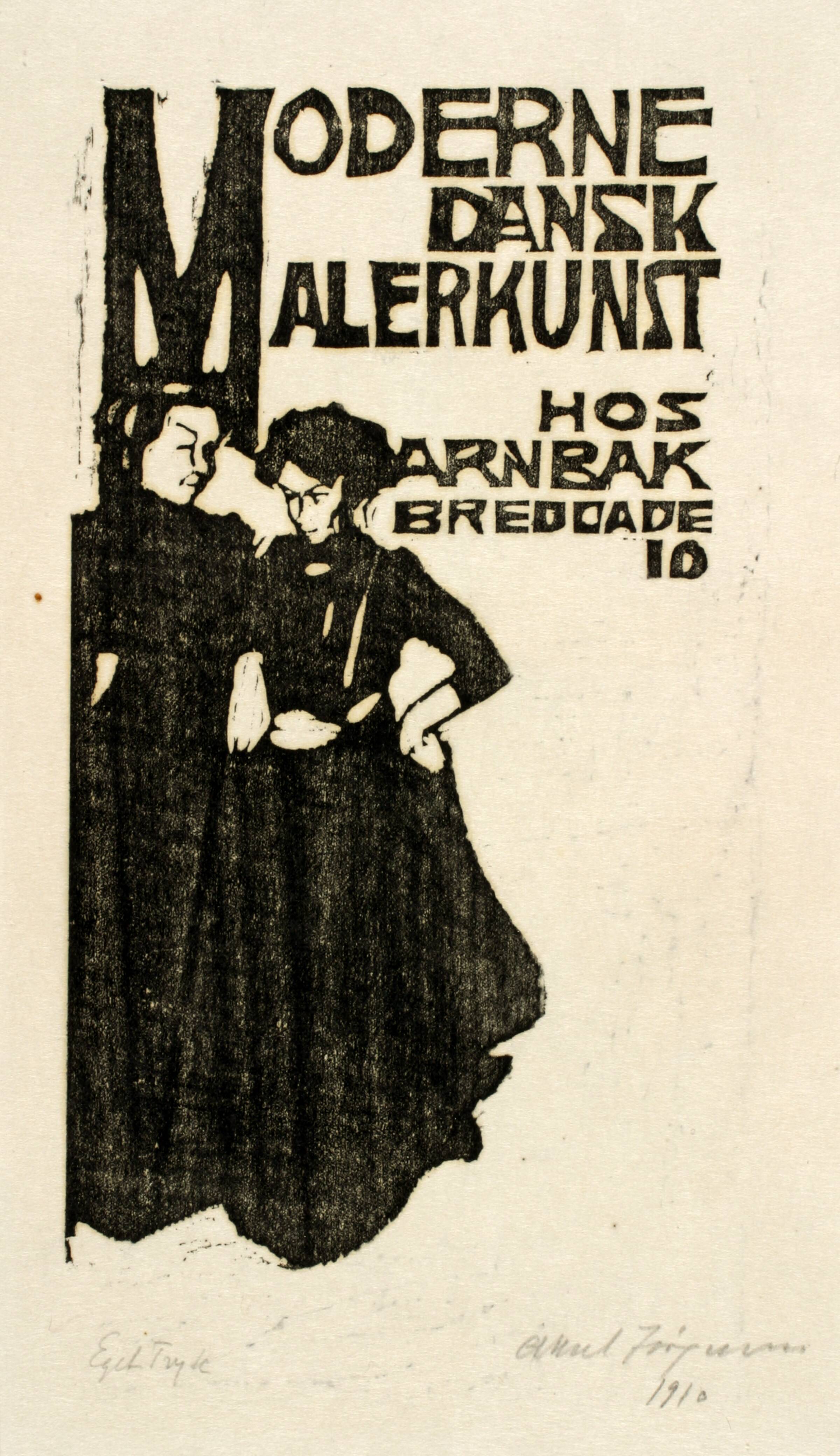 Moderne dansk Malerkunst, Aksel Jørgensen, 1910