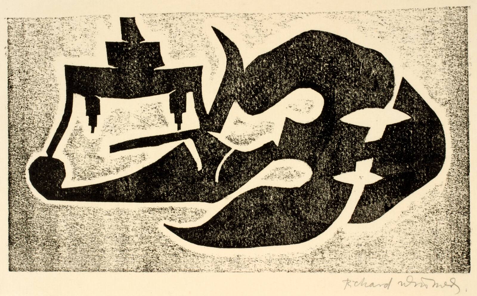 Klippet figur, Richard Winther, 1953
