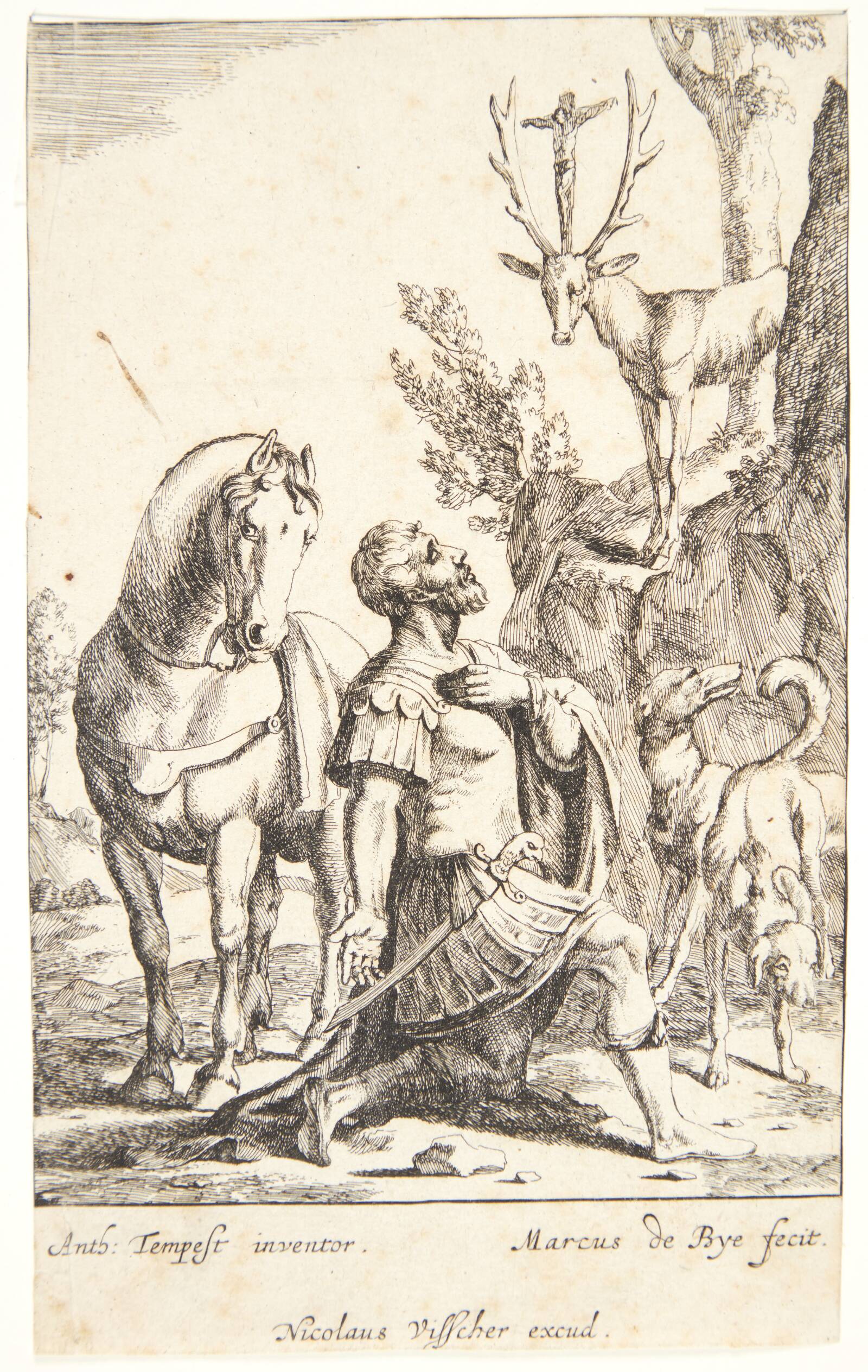 Skt. Eustacius, Marcus de Bye, 1638-1690