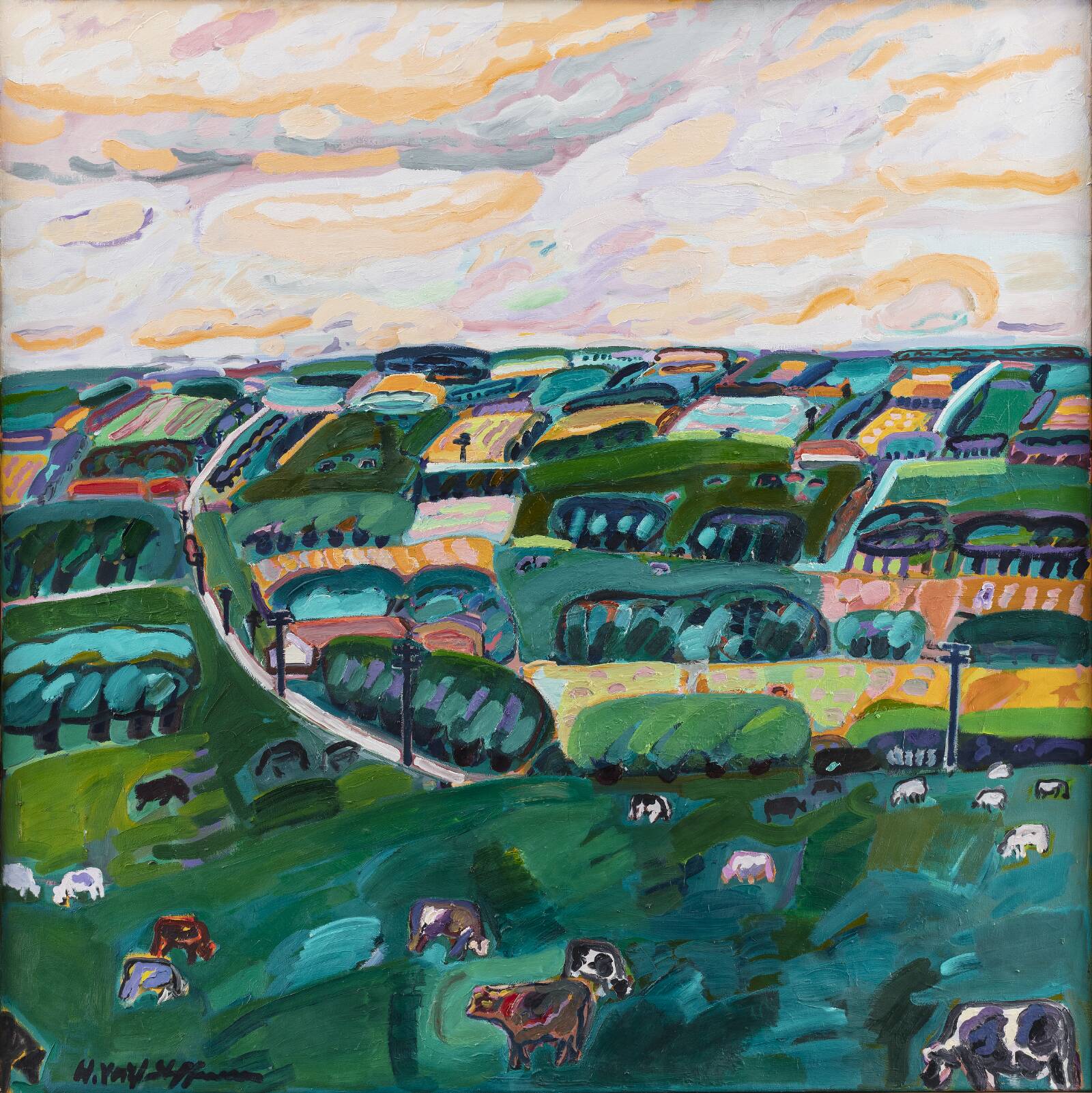 Dansk landskab, Hans Voigt Steffensen, 1956-1979