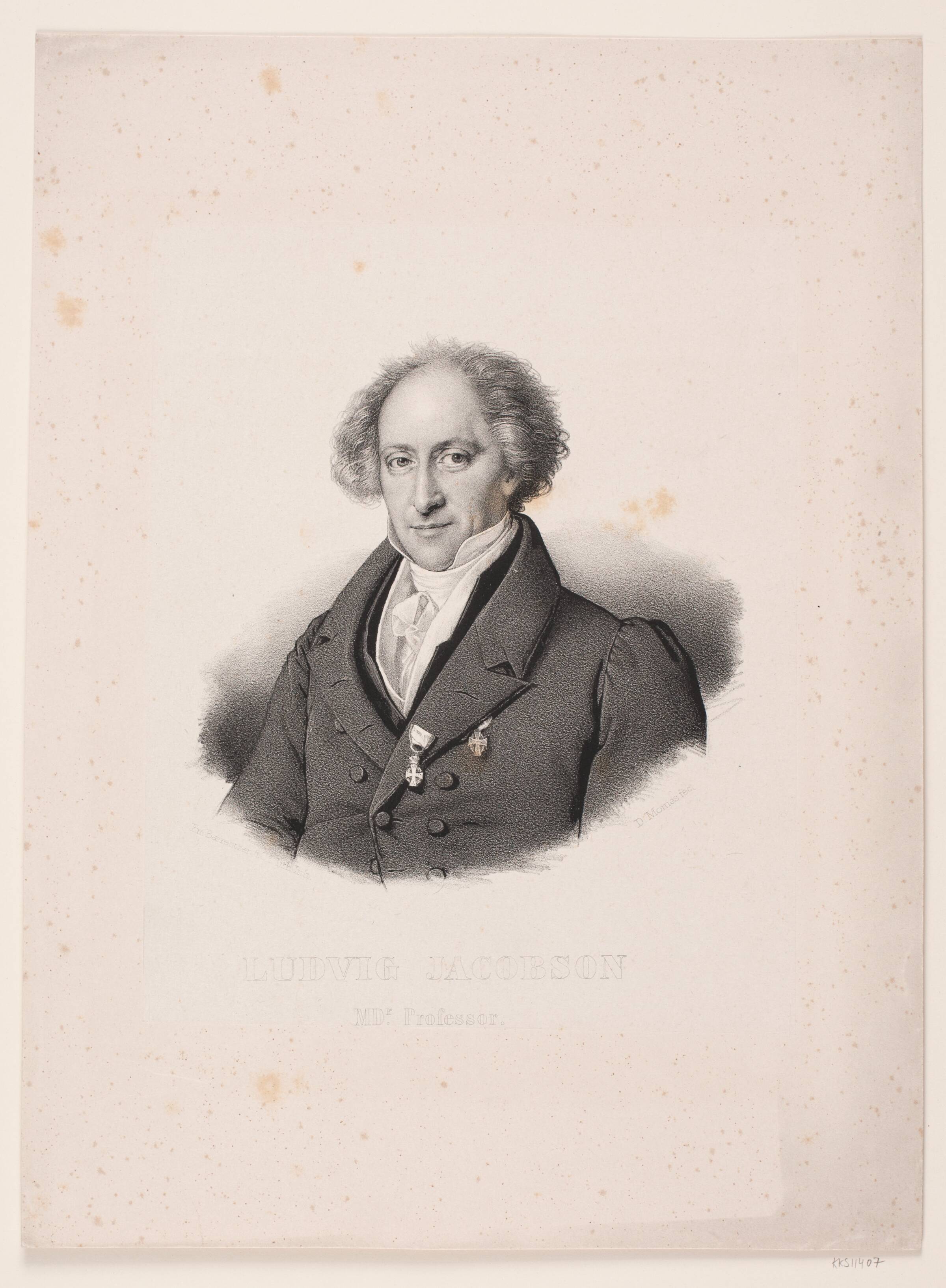 Ludvig Jacobson, David Monies, 1839-1840