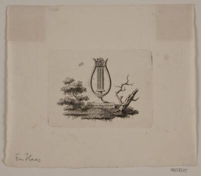 En lyre. "Aldrig forstemt"