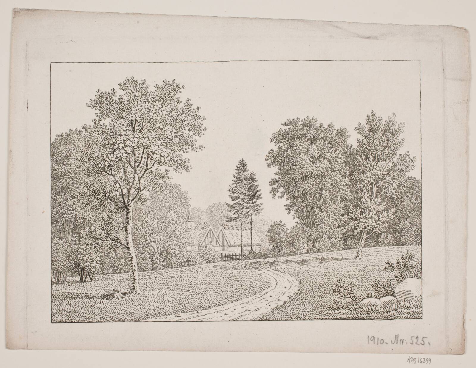 Landskab, Søren Henrik Petersen, 1788-1860
