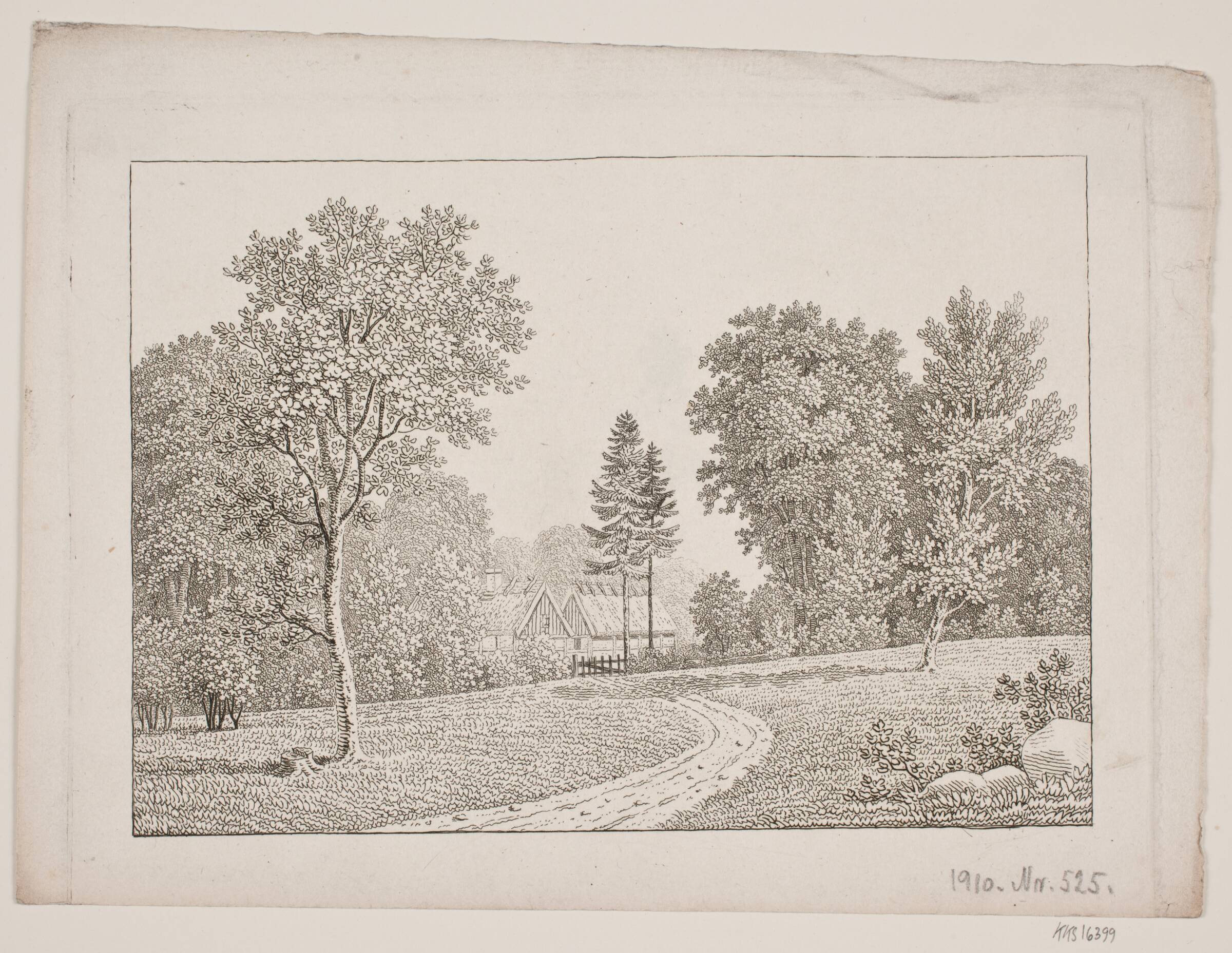 Landskab, Søren Henrik Petersen, 1788-1860