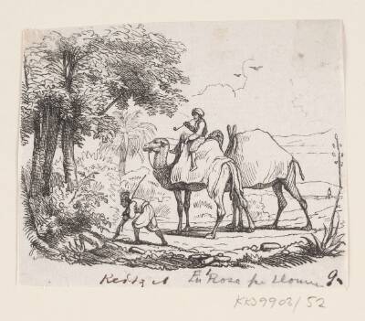 Illustration til "En Rose fra Homers Grav" i H.C. Andersen, "Eventyr og Historier", Bind 1