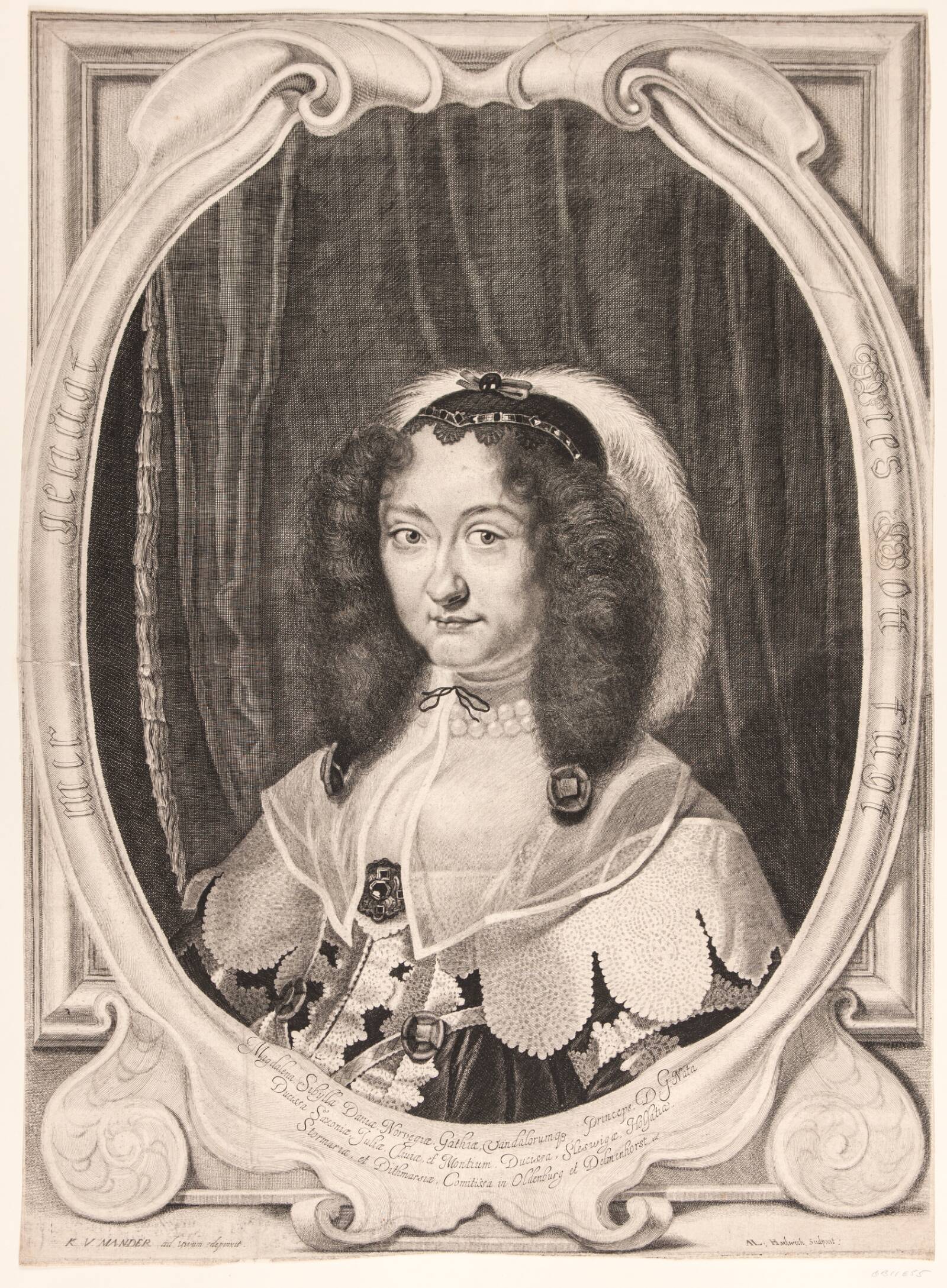 Magdalena Sibylla, Albert Haelwegh, 1643-1648
