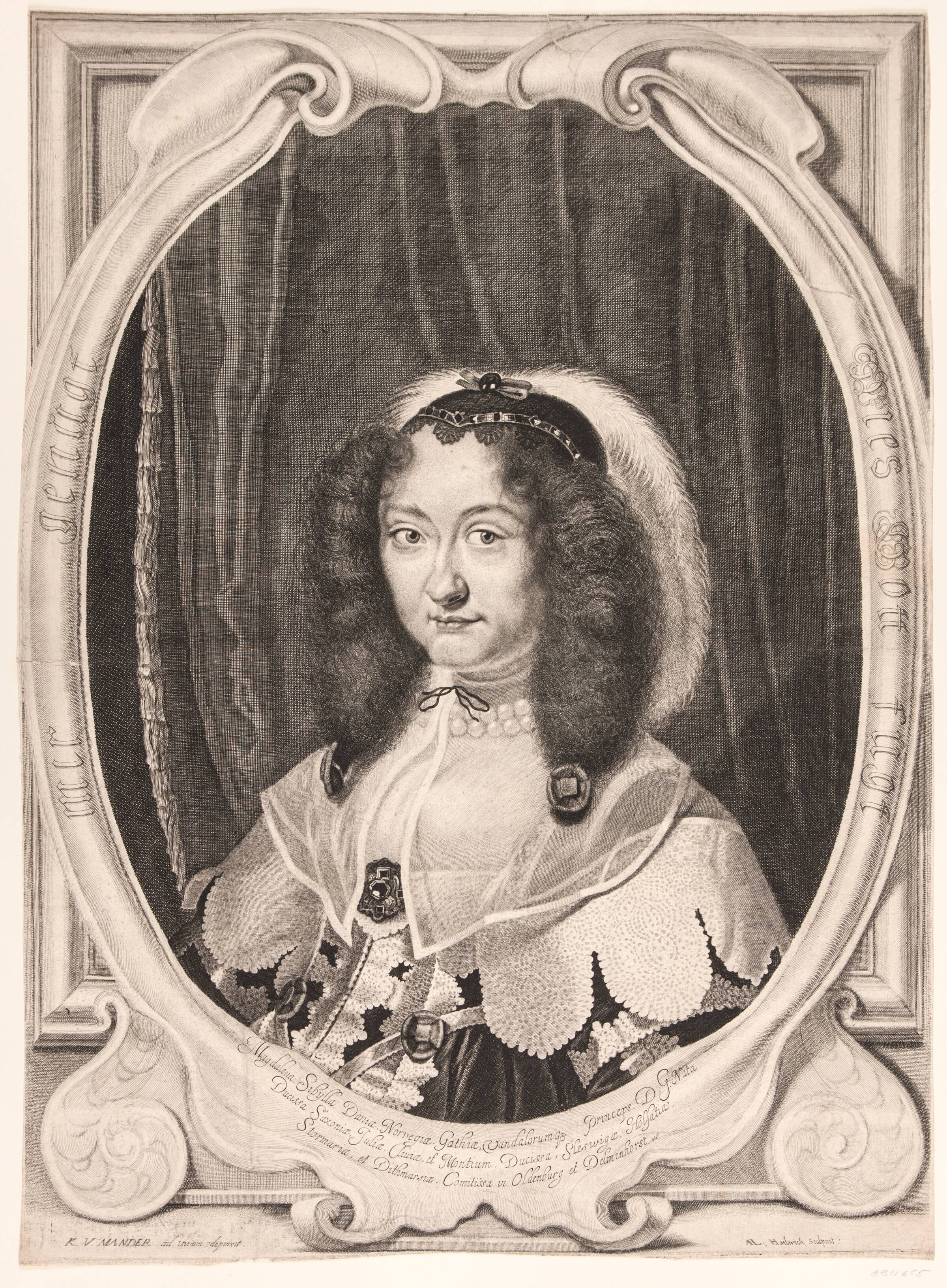 Magdalena Sibylla, Albert Haelwegh, 1643-1648