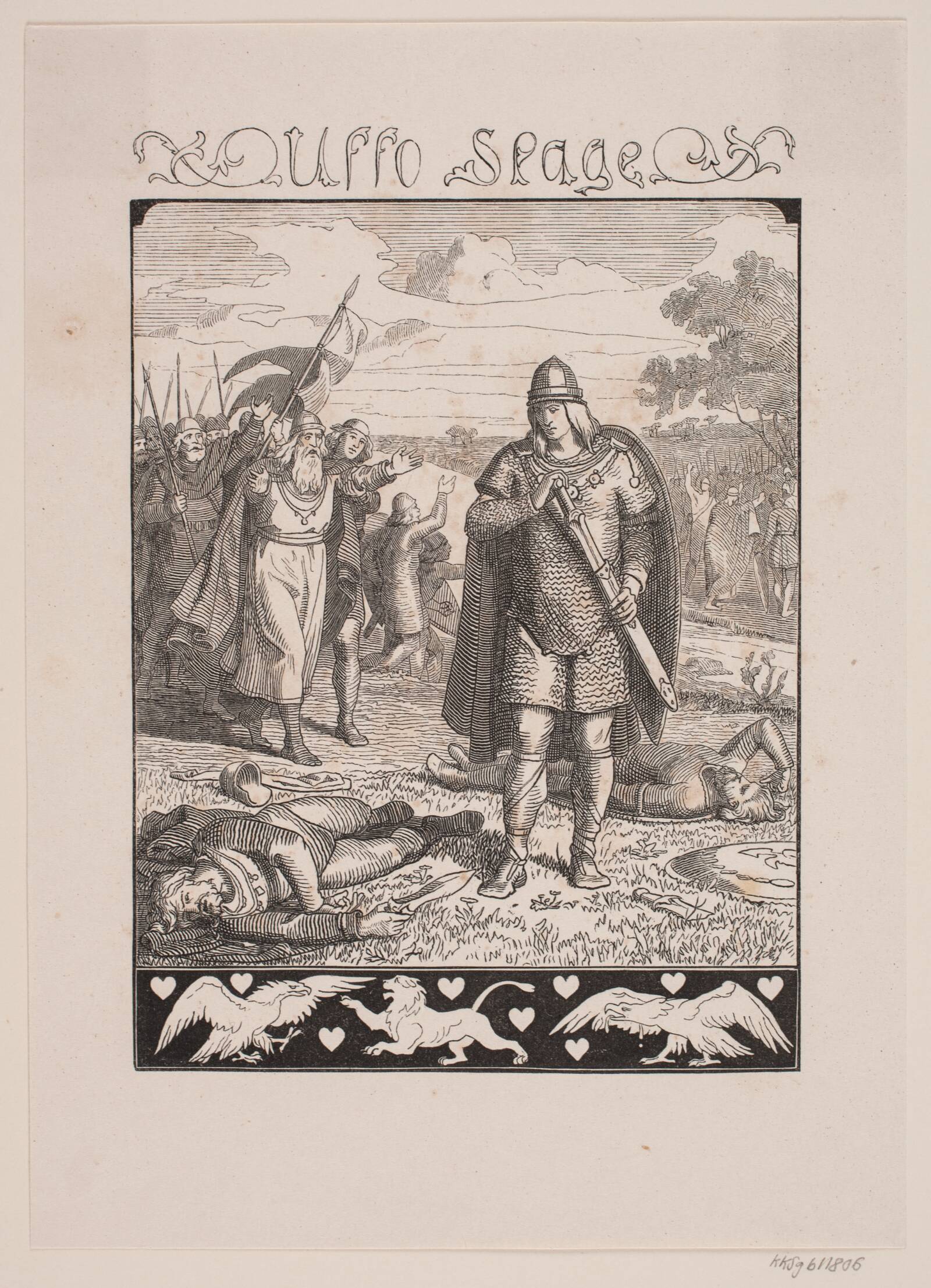 Uffe Spage, H.C. Henneberg, 1852