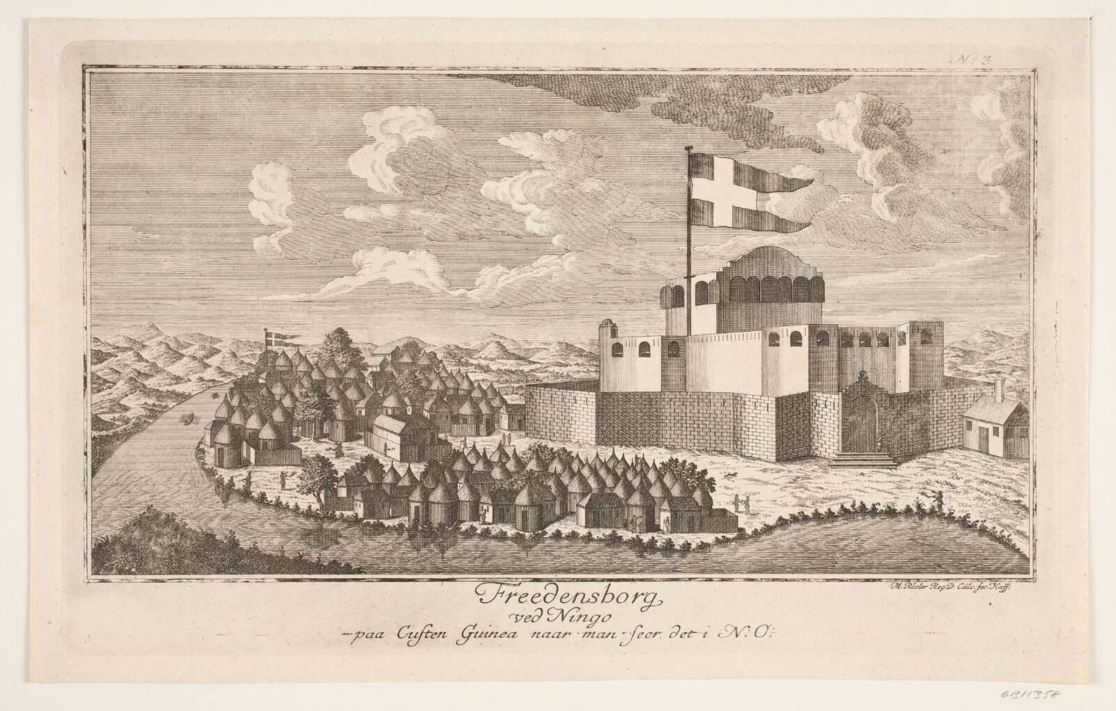 Fredensborg på Guinea-kysten, Michael Rössler, 1760