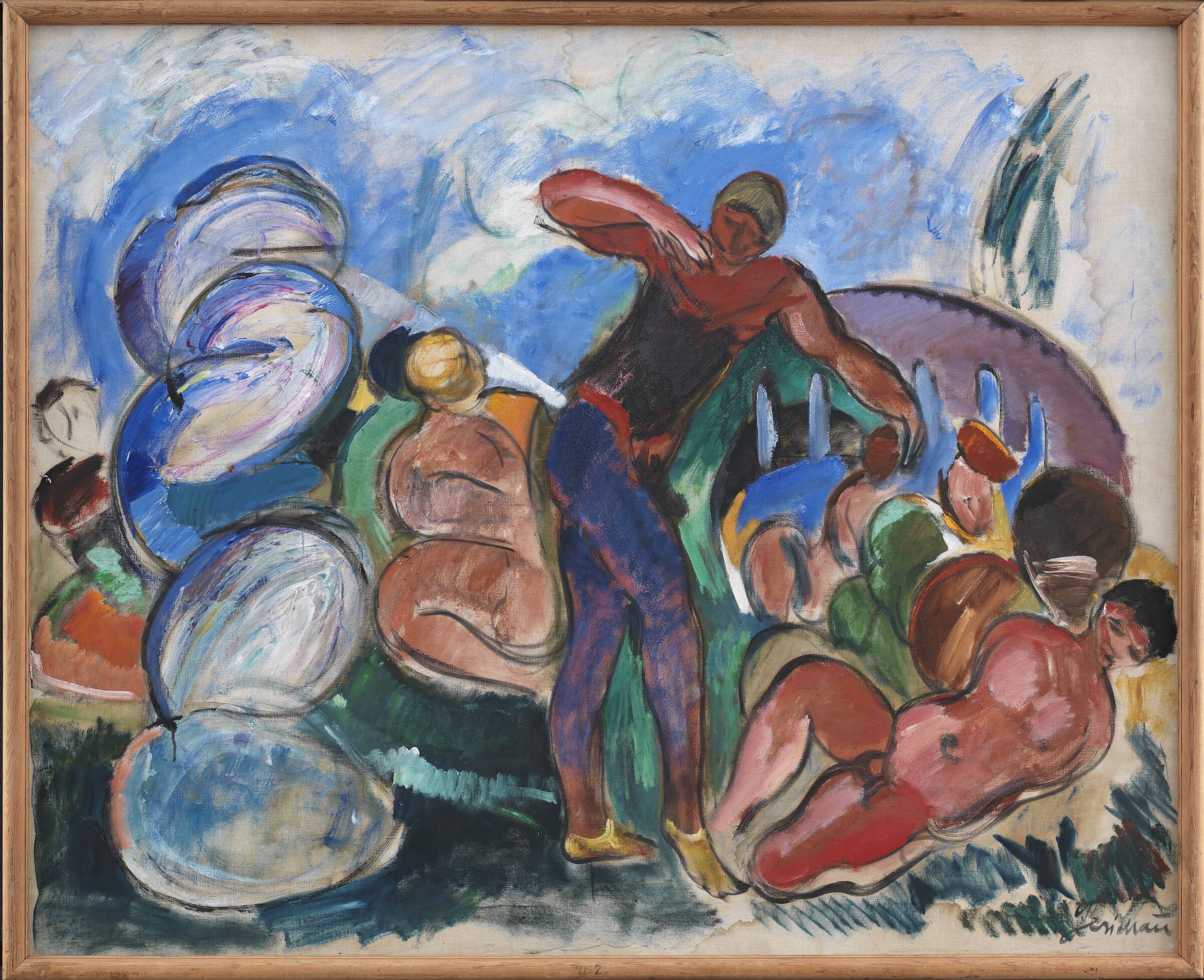 Komposition, J.A. Jerichau, 1916