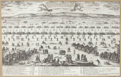 Garnisionen i Paris, opstillet til ære for Louis XIV and Maria Theresa d. 23 august 1660