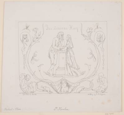 Illustration til E.T.A. Hoffmann, Das steinerne Herz