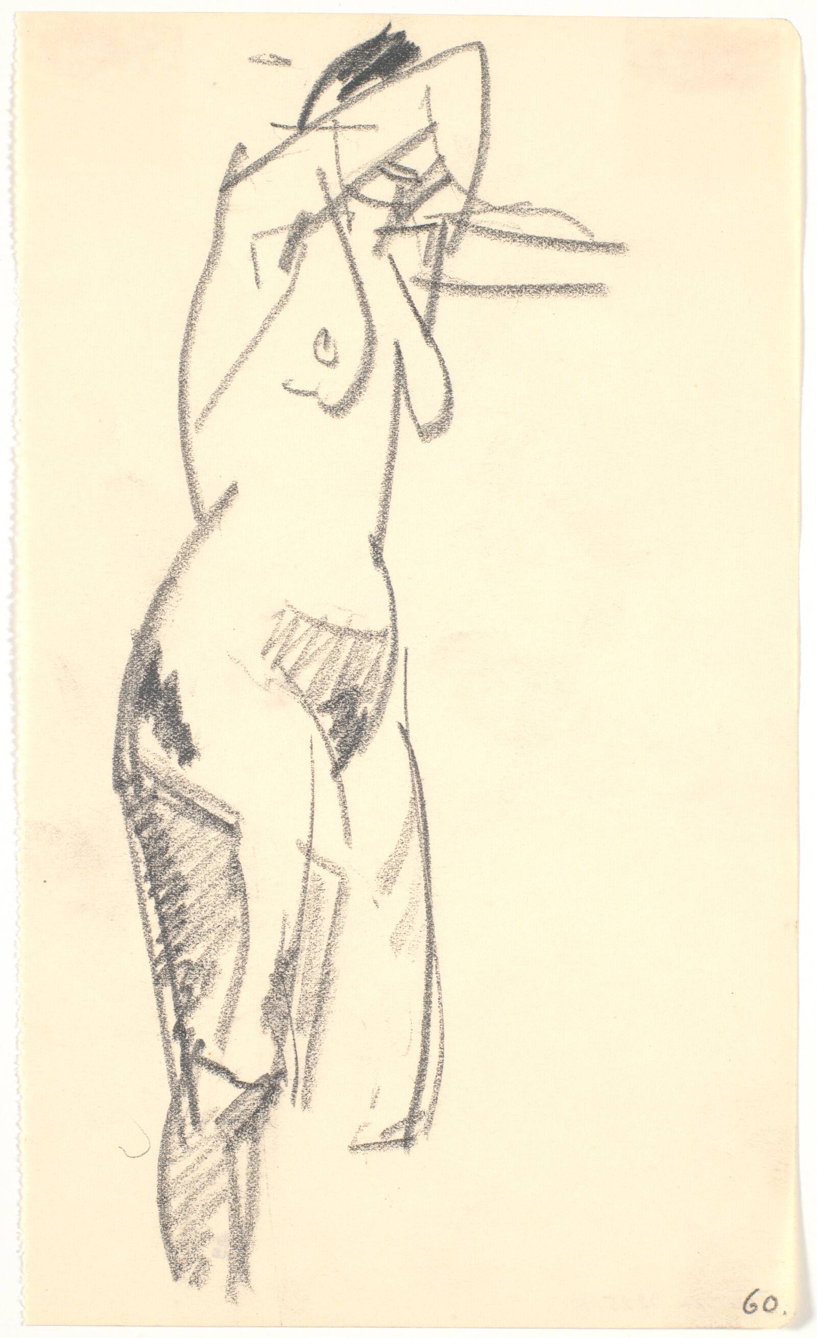 Stående model, Isakson, Karl, 1914-1915