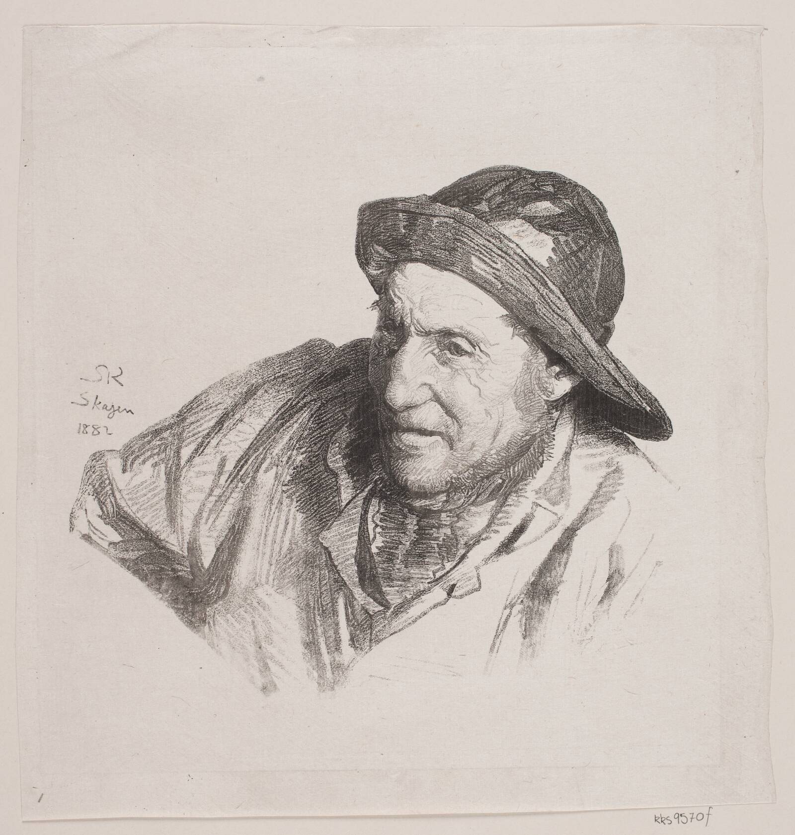 En fisker, Oscar Andersen, 1882-1906