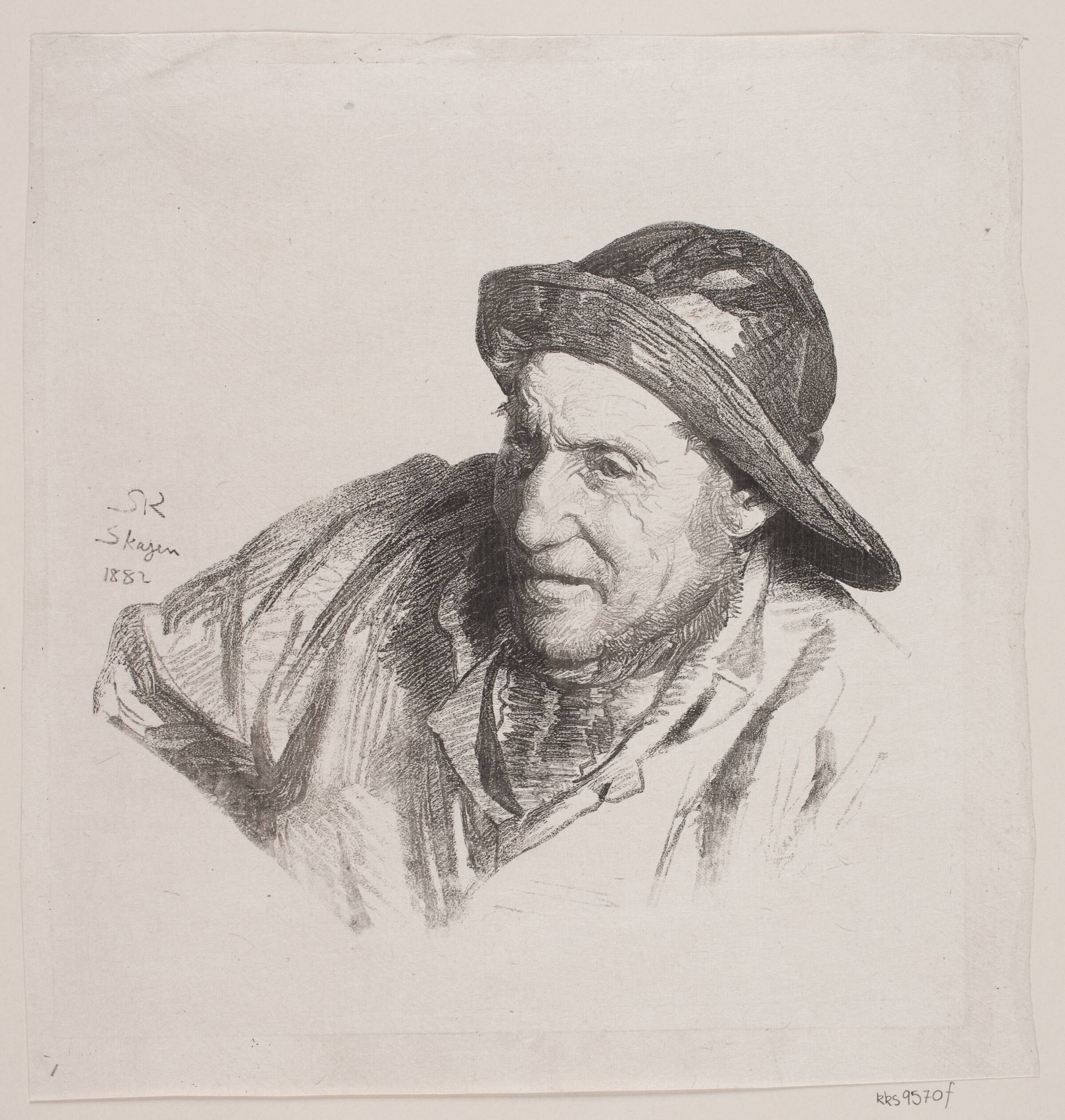 En fisker, Oscar Andersen, 1882-1906