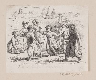 Illustration til "Fra et Vindue i Vartou" i H.C. Andersen, "Eventyr og Historier", Bind 2