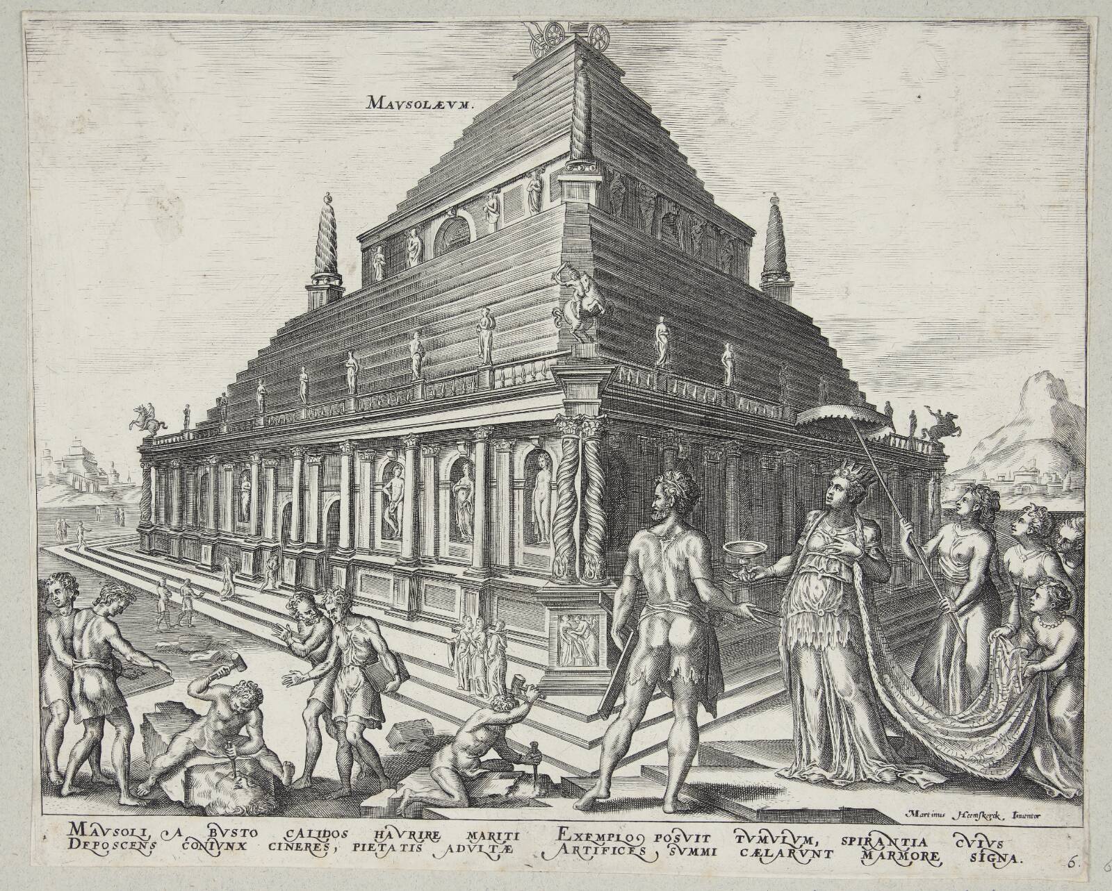 Mausolæet i Halikarnassos, Ubekendt, 1578-1600