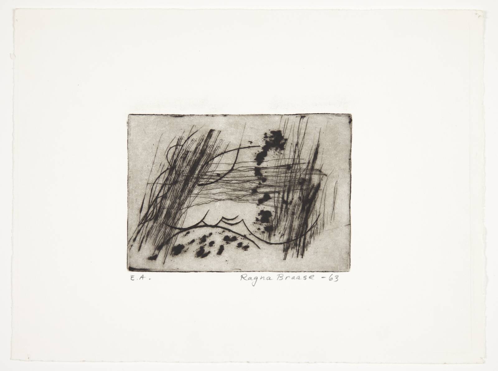 Uden titel, Ragna Braase, 1963