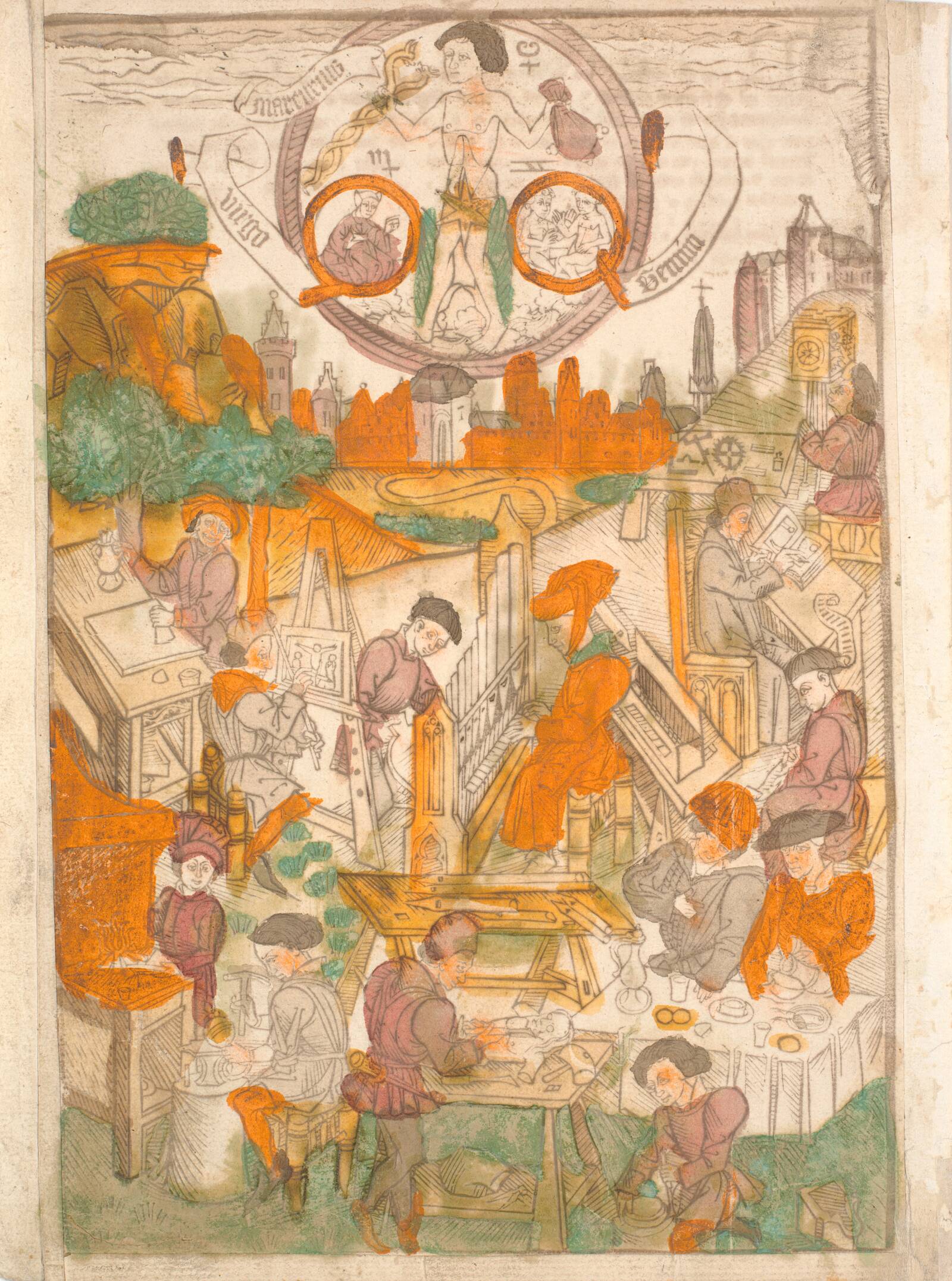 Merkur, Ubekendt, 1458-1461